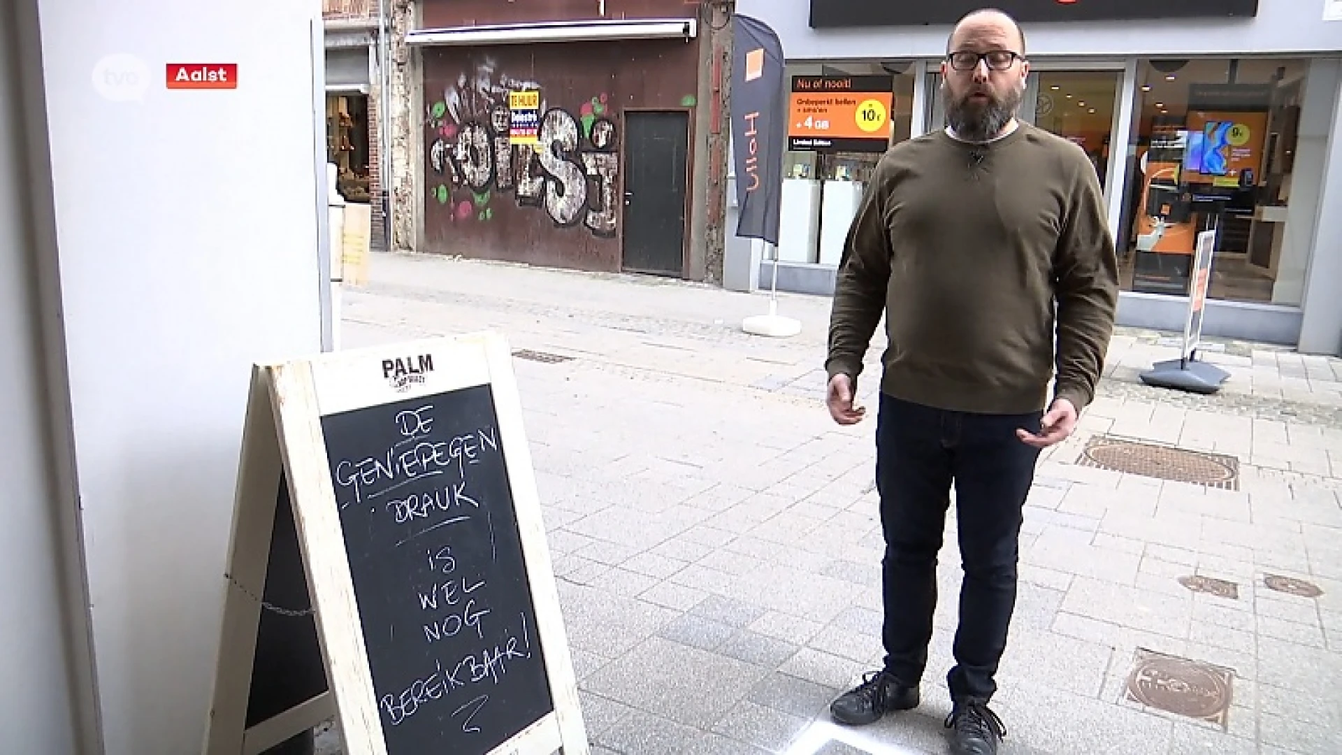 Sint-Jorisstraat dicht door storm, handelaars kwaad: "Niemand weet dat we open zijn"