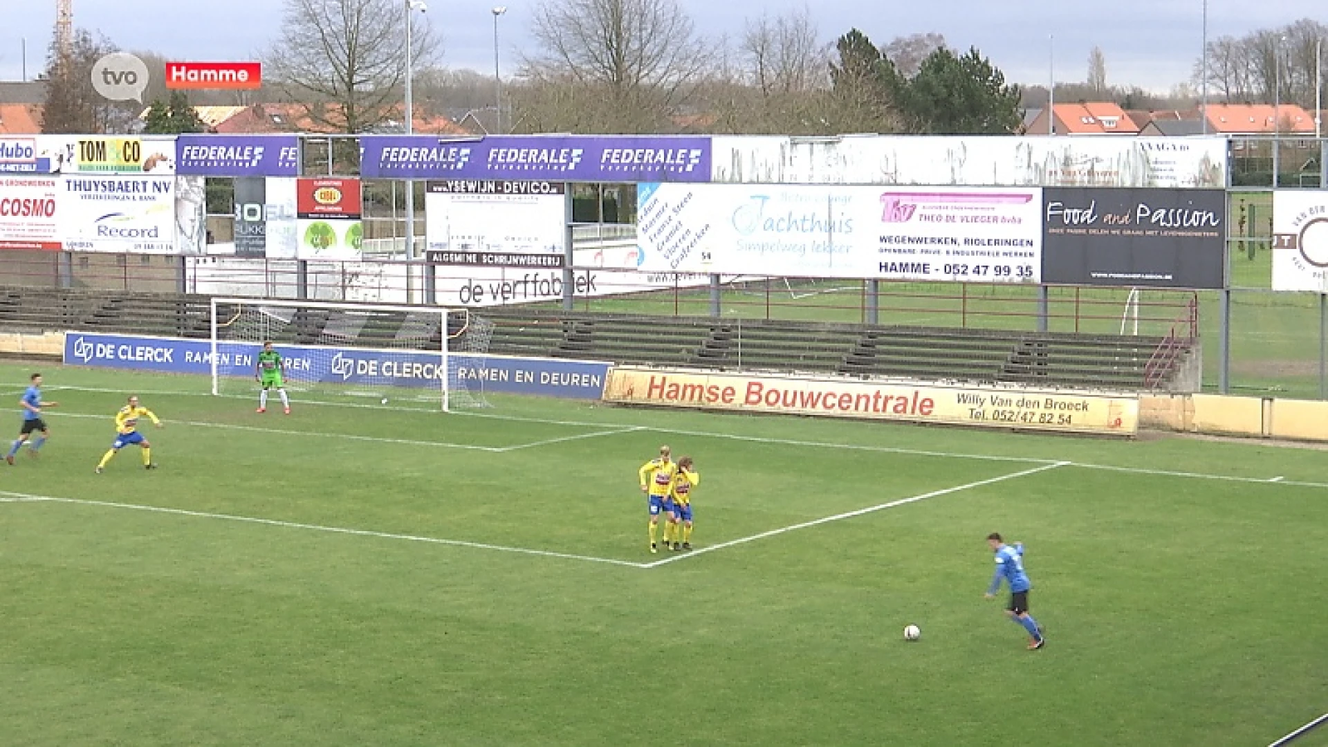 Kelderkraker Hamme vs Sint-Niklaas eindigt op troosteloos gelijkspel