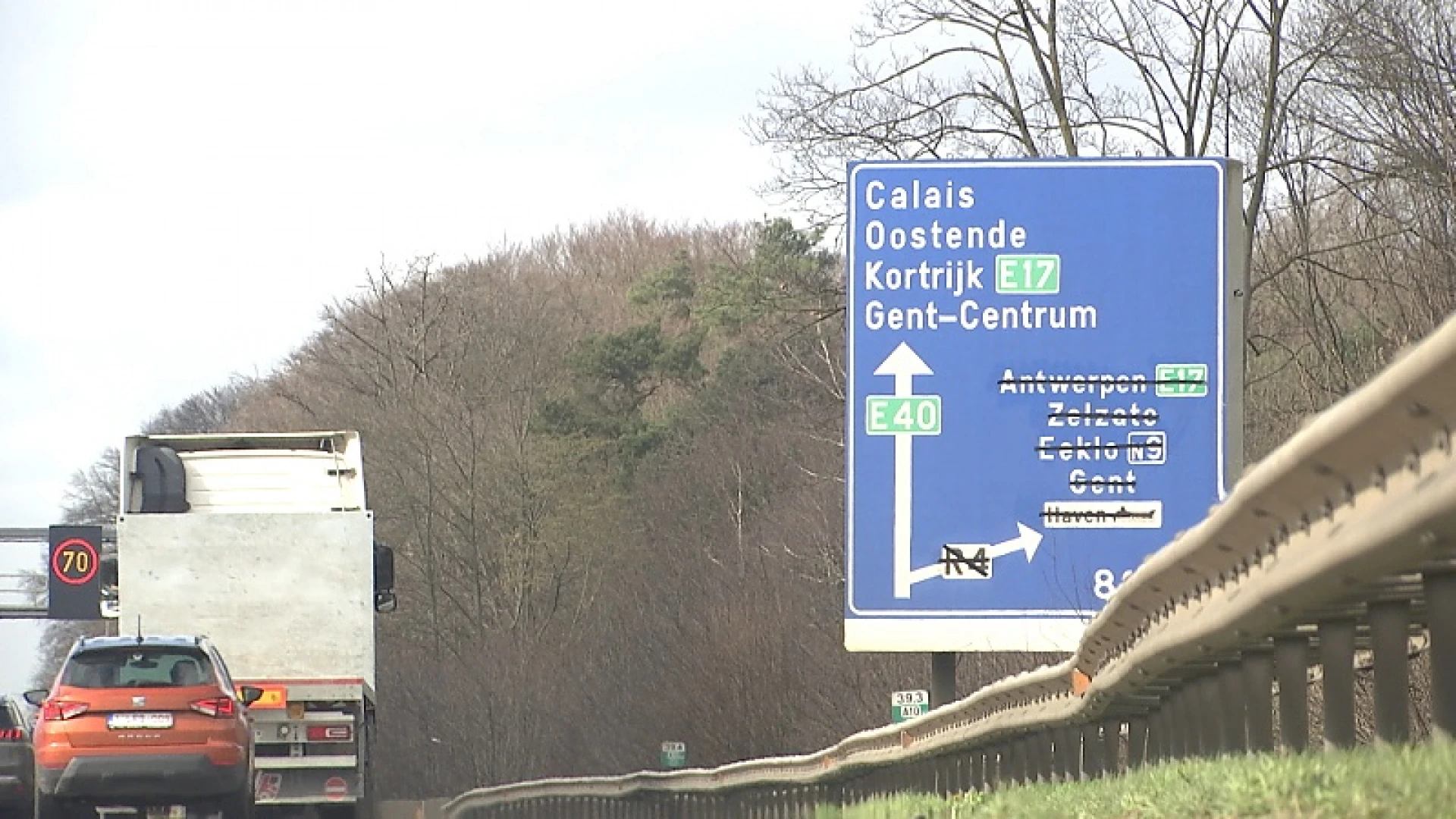 Ingrijpende onderhoudswerken op R4 tussen Melle en Merelbeke
