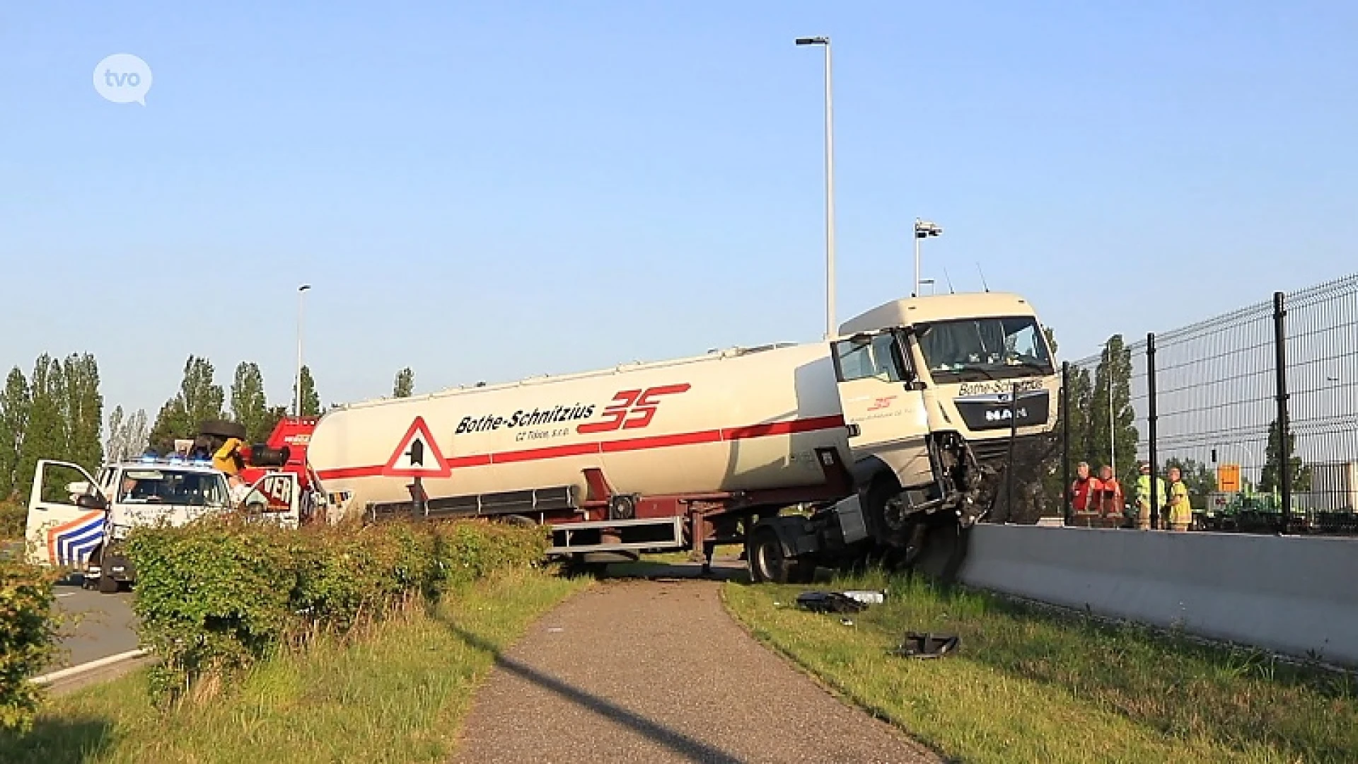 Hoofdafbeelding voor artikel Dronken trucker maakt brokken…