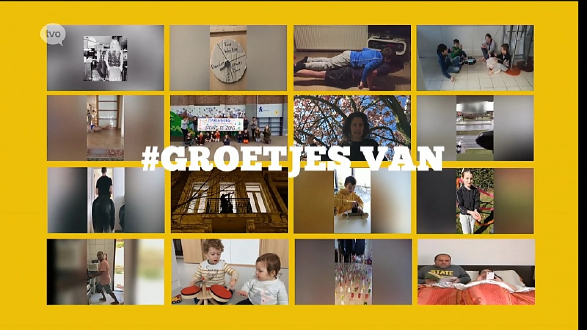 de groetjes van vrijdag 8 mei