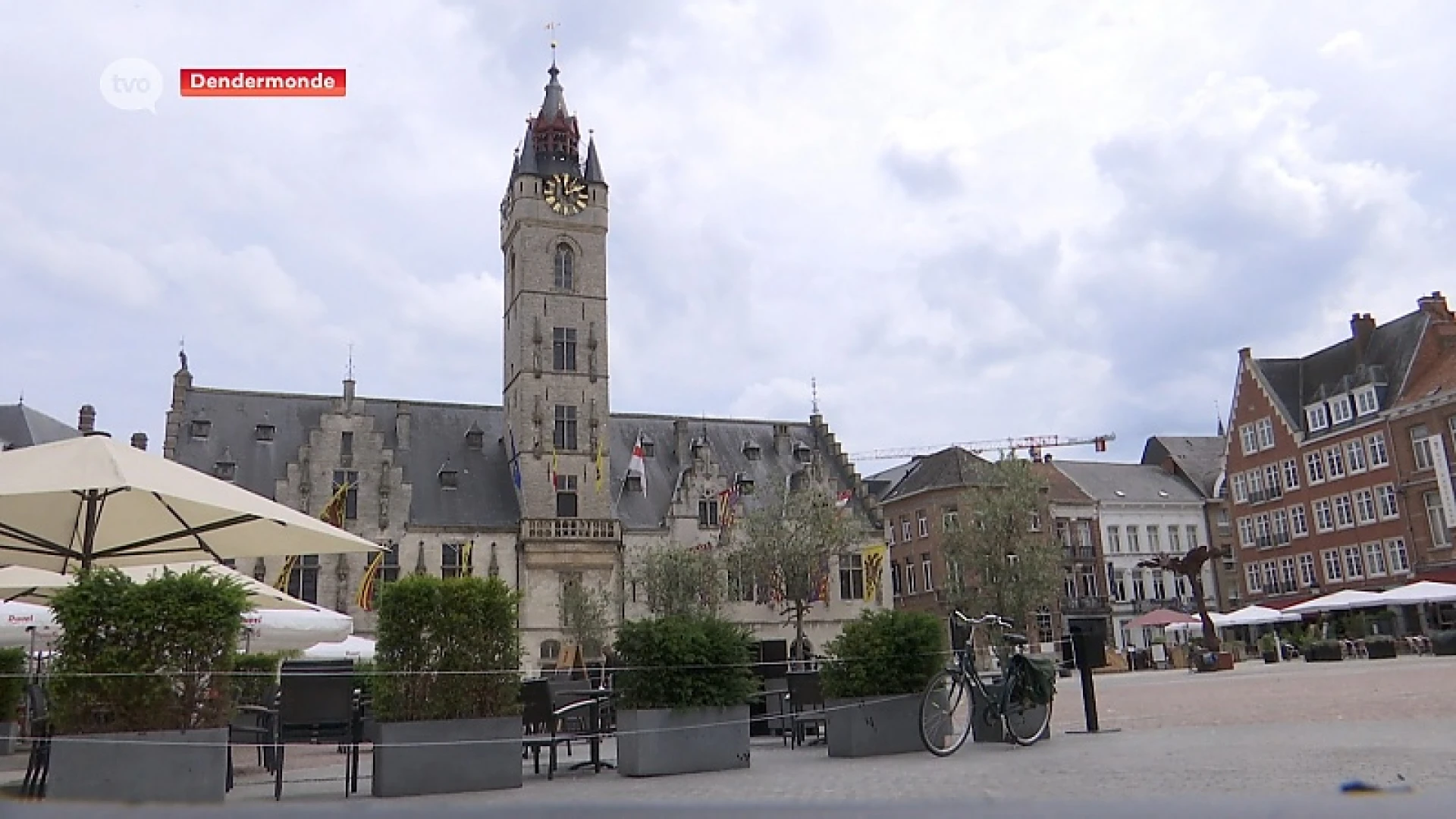 Markt Dendermonde verkeersvrij tijdens de zomermaanden
