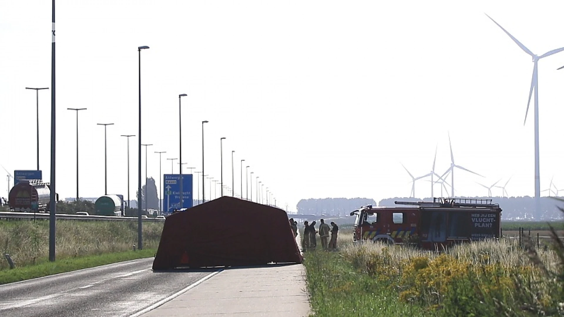 55-jarige speed pedelec-fietser overleeft aanrijding met vrachtwagen niet in Vrasene