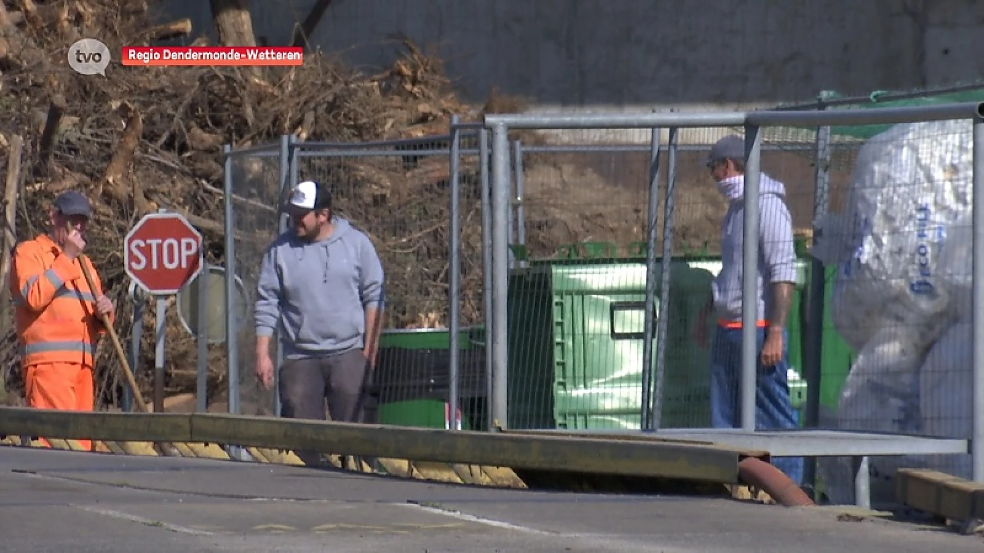 Mondmasker verplicht in Verko-recyclageparken