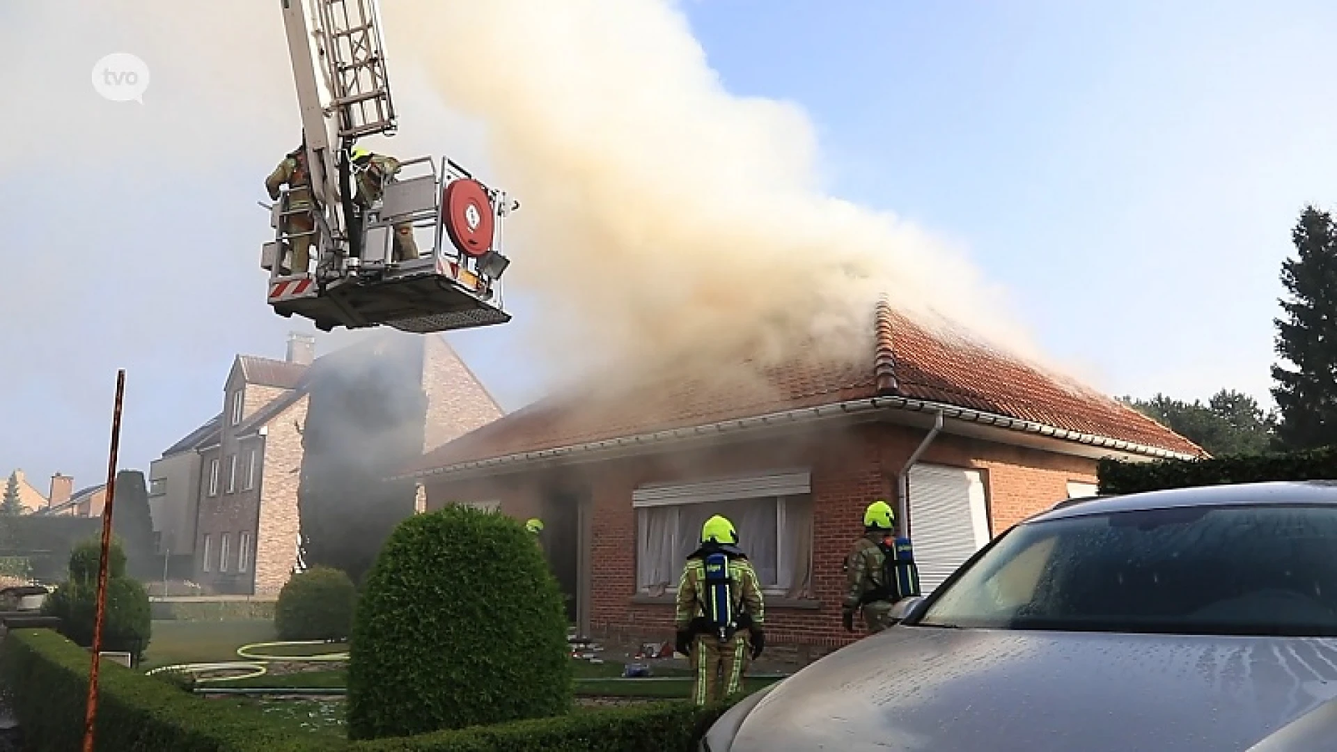 Bejaarde vrouw zwaargewond na gasexplosie in Velle