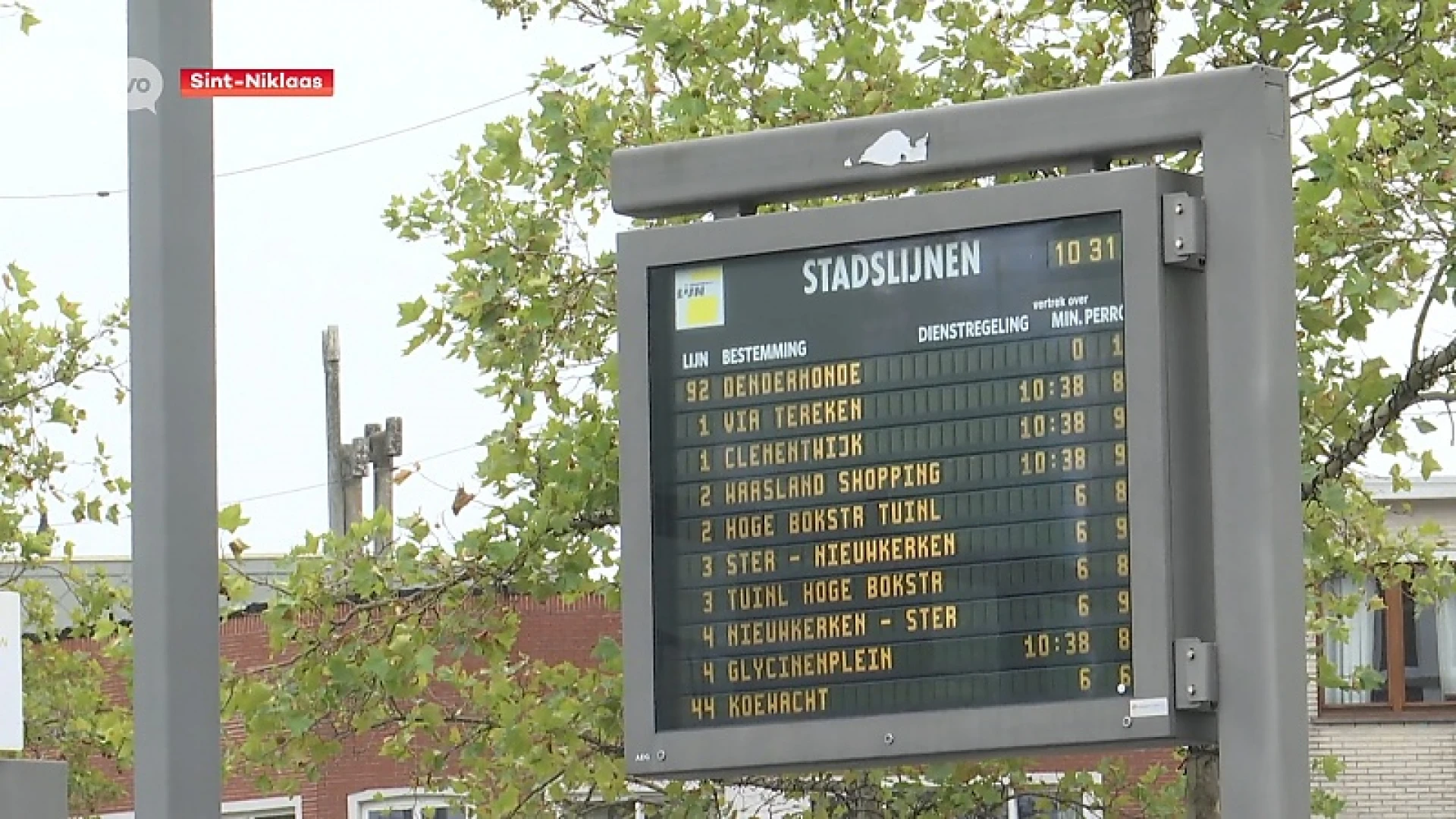 PVDA voert actie tegen afschaffing van aantal stadsbuslijnen in Sint-Niklaas