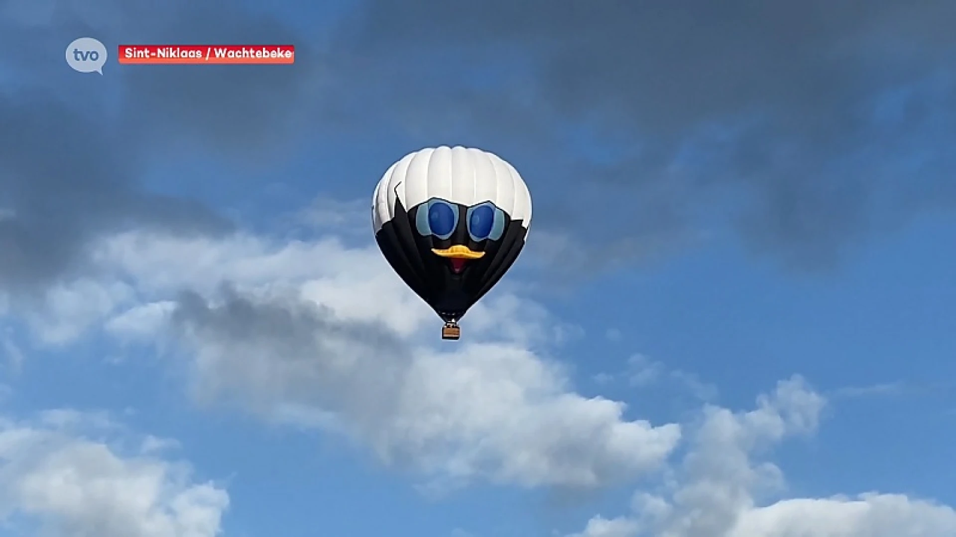 Ballonvaarders pakken uit met 'respect' voor zorgsector