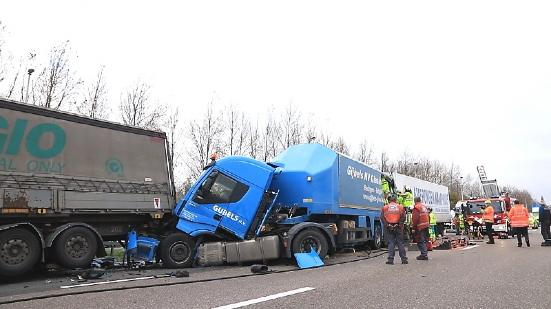 Al meer dan 180 ongevallen ten gevolge van werken E17 Gentbrugge