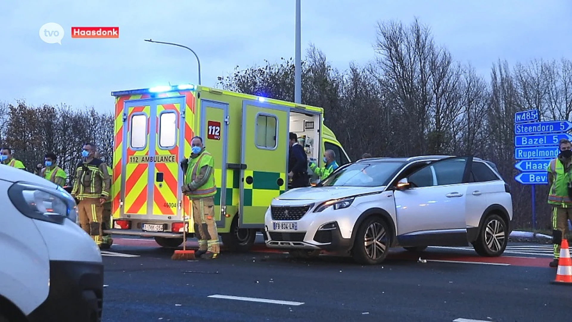 Achtervolging eindigt met crash in Haasdonk