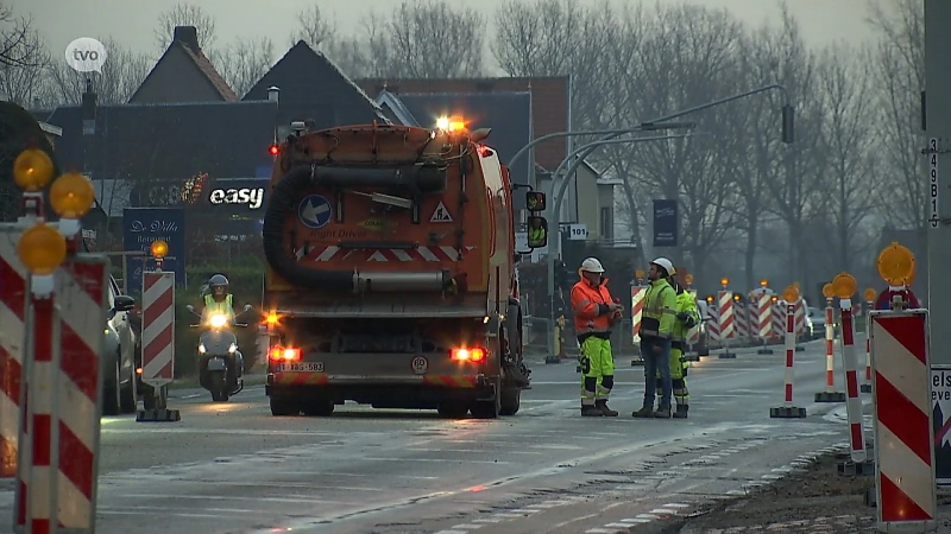 Werken N70 in Melsele gestart