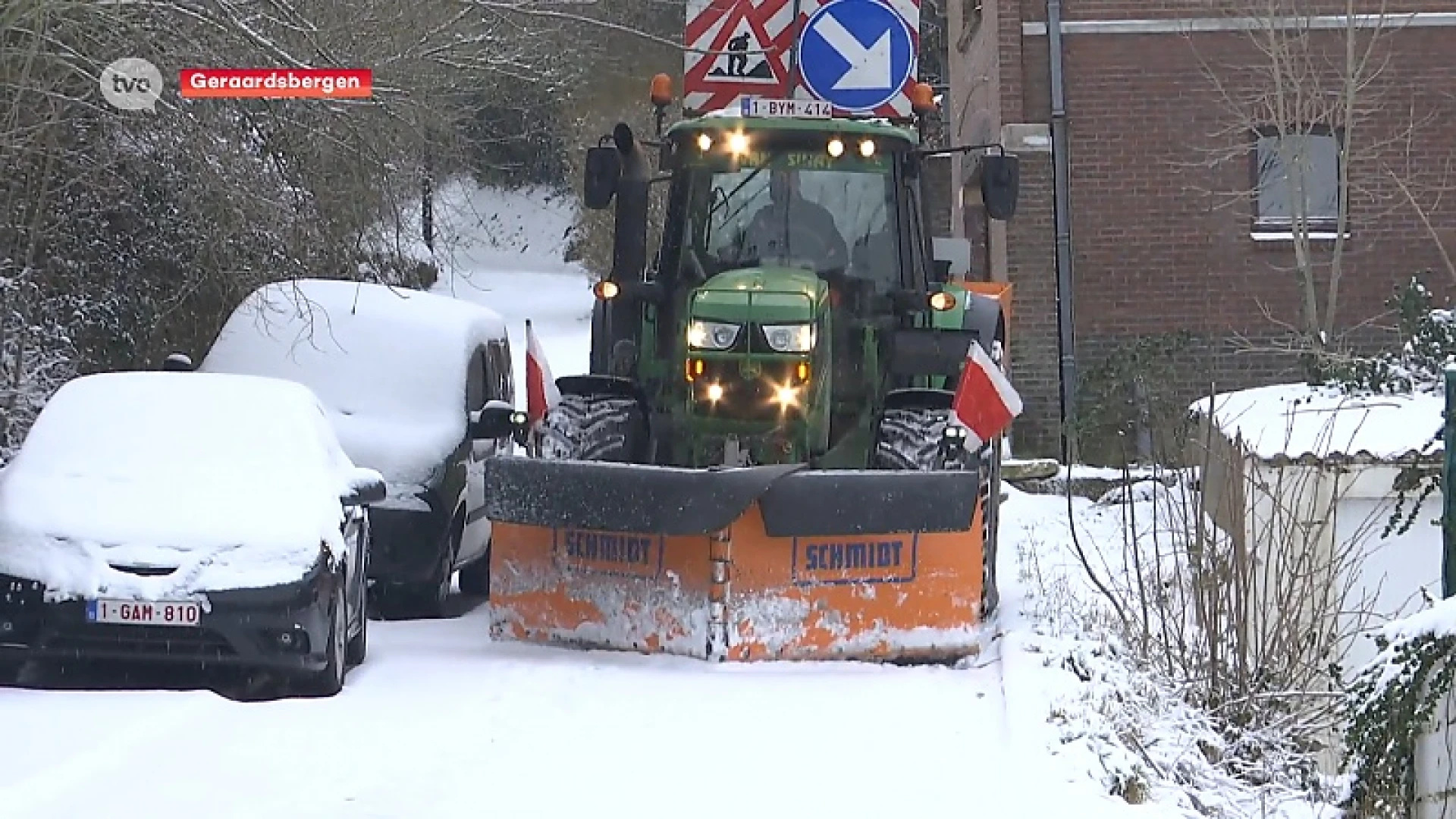 Smalle en steile straten in Geraardsbergen grote uitdaging voor strooidiensten