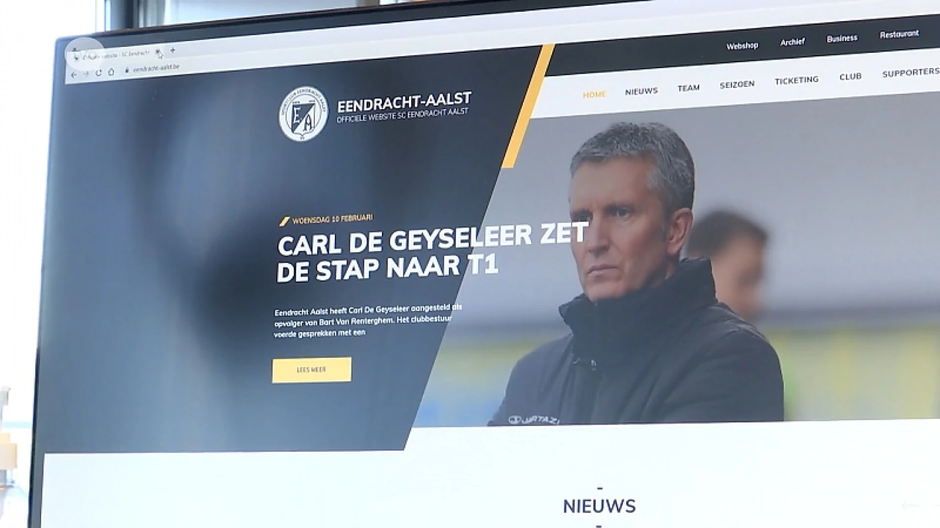 De Geyseleer opvolger van Van Renterghem bij Eendracht Aalst