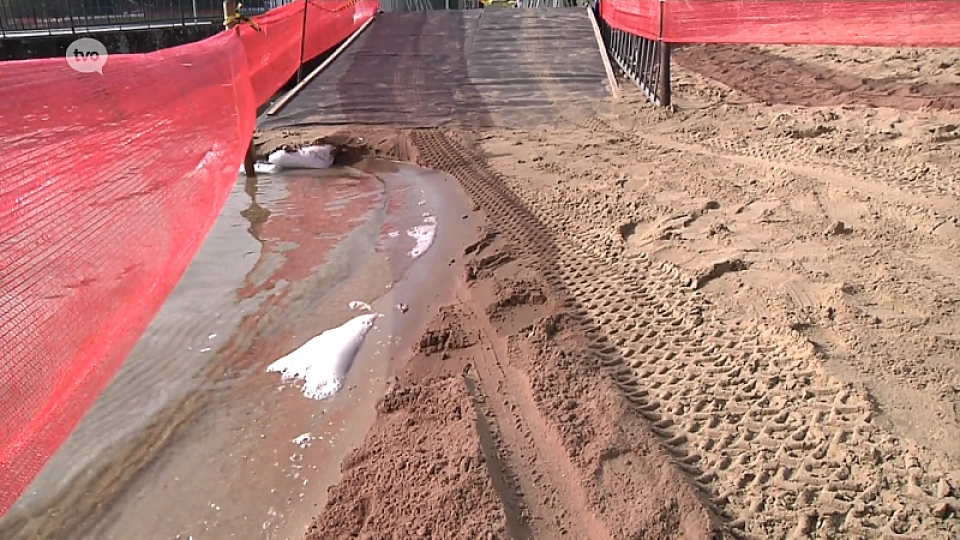 Laatste voorbereidingen op parcours Waaslandcross op domein De Ster