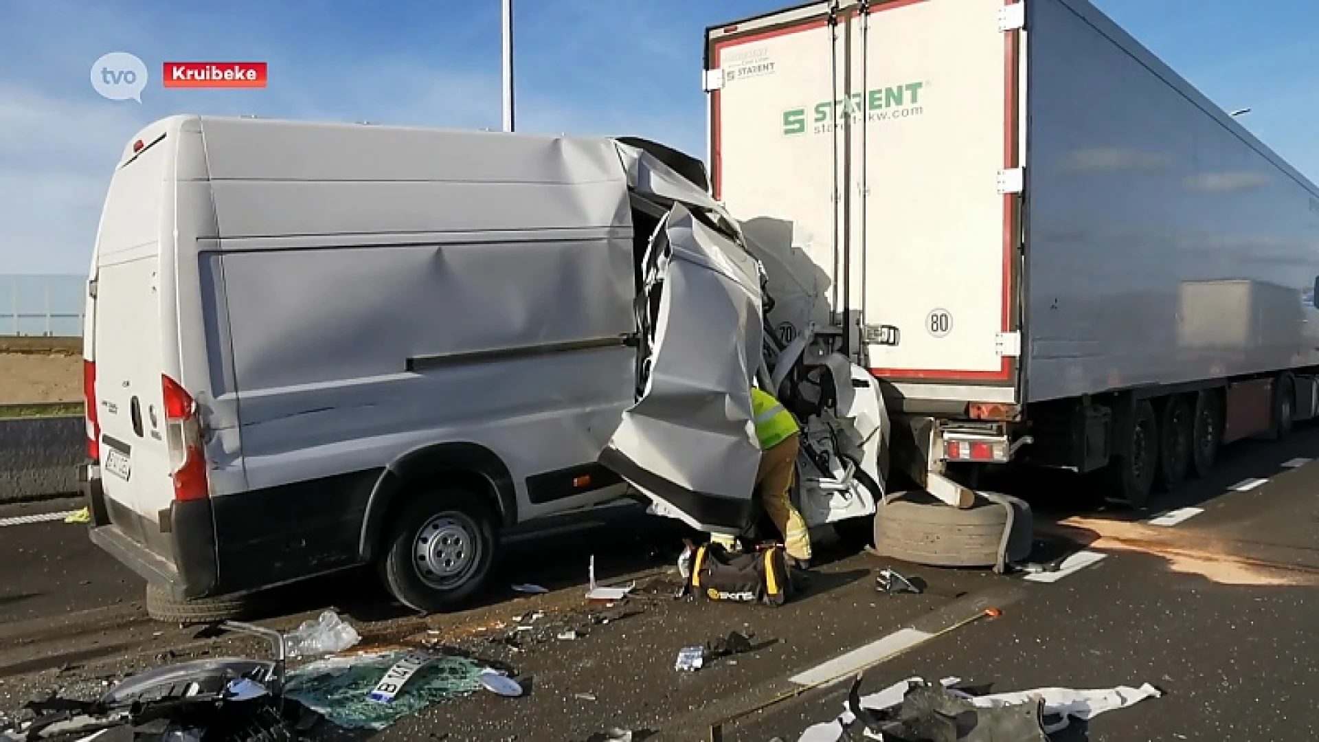 Opnieuw fileleed richting Antwerpen door botsing in staart van de file