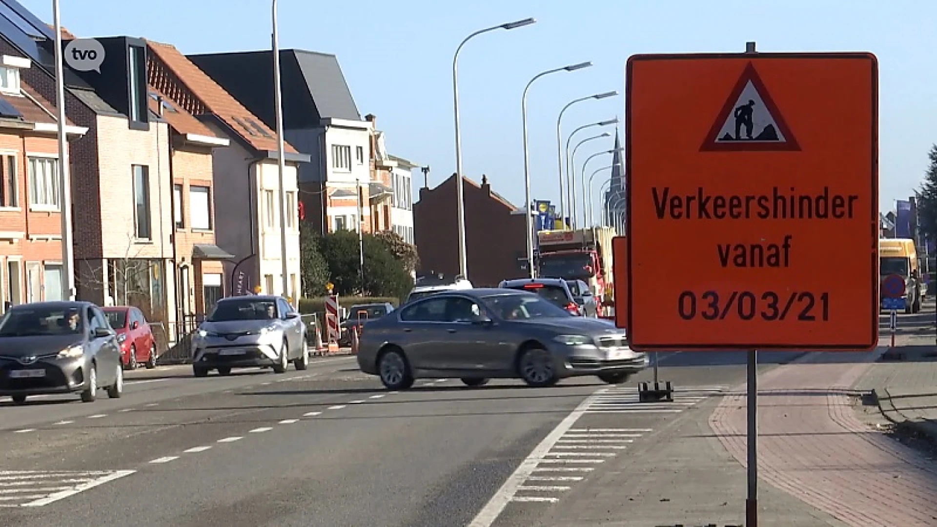 Werken N70 Beveren gaan maandag nieuwe fase in, verkeerssituatie wijzigt