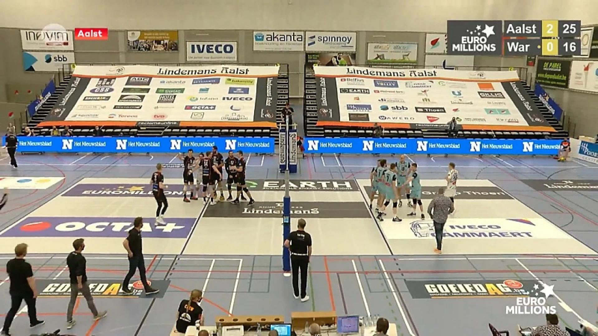 Lindemans Aalst start play-downs met overtuigende zege tegen Waremme