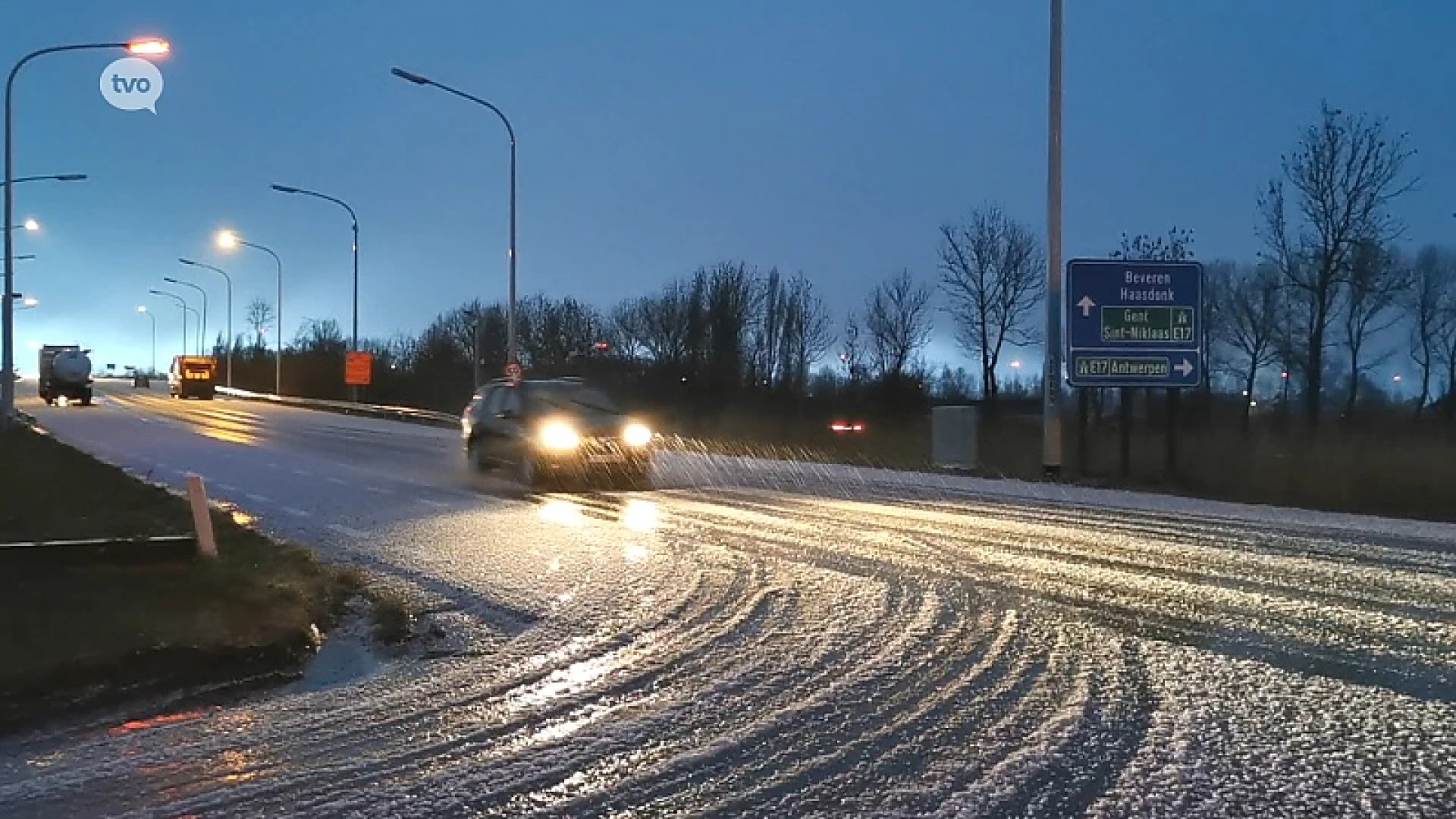 Onweer met felle hagelbuien boven het Waasland