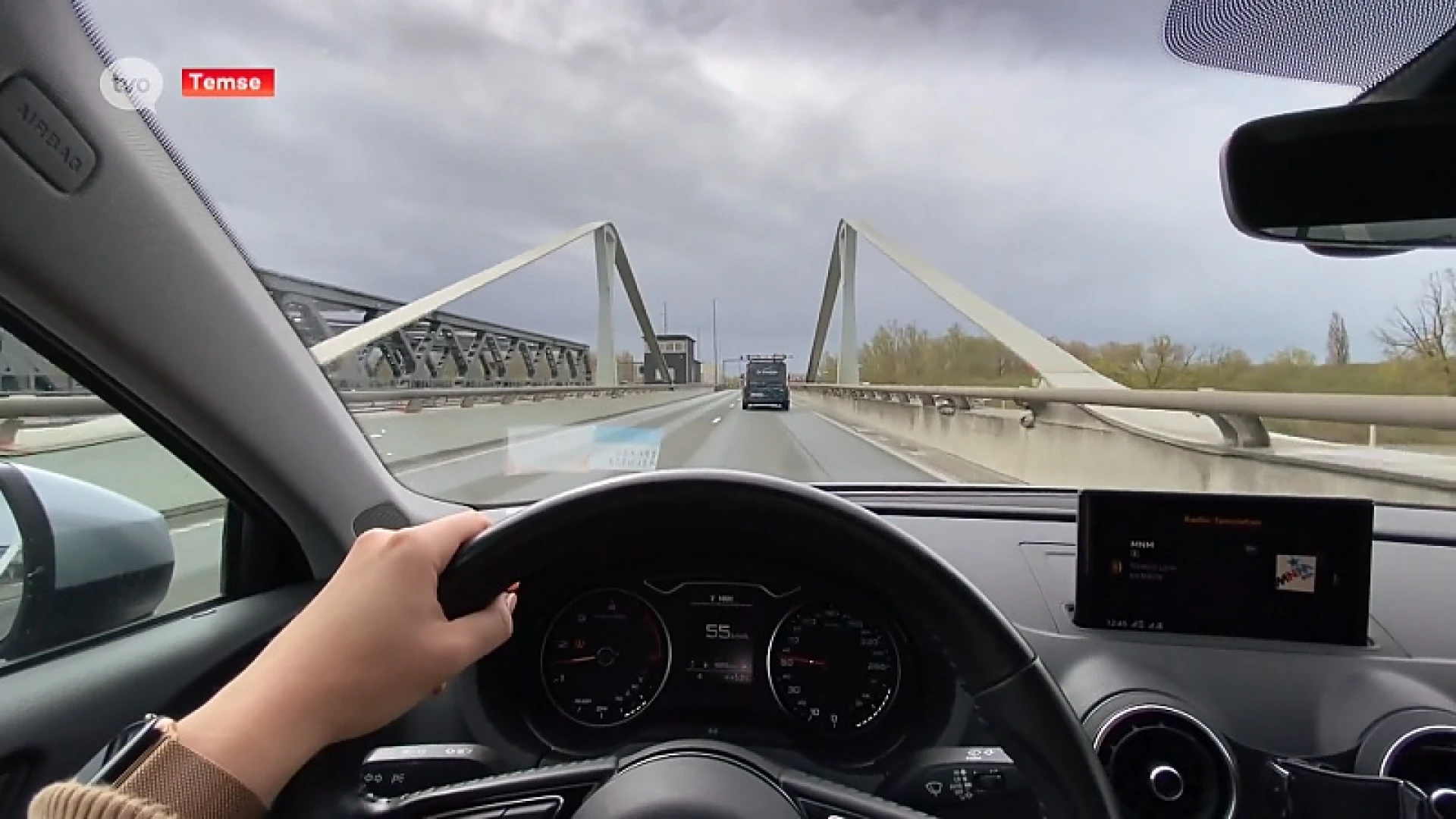 Vanaf overmorgen opnieuw werken aan Scheldebrug in Temse