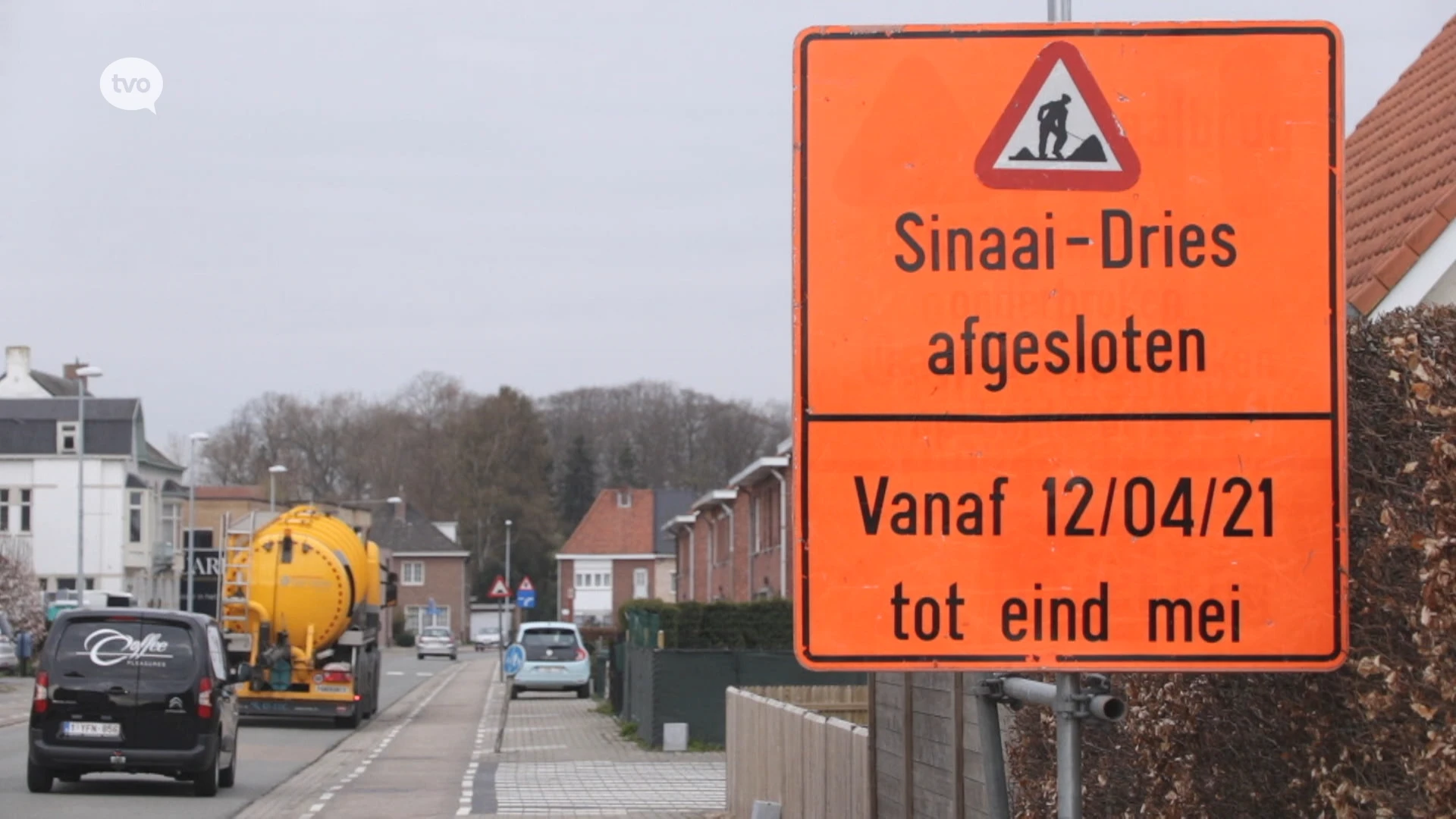 Vanaf maandag grote wegenwerken in centrum Sinaai