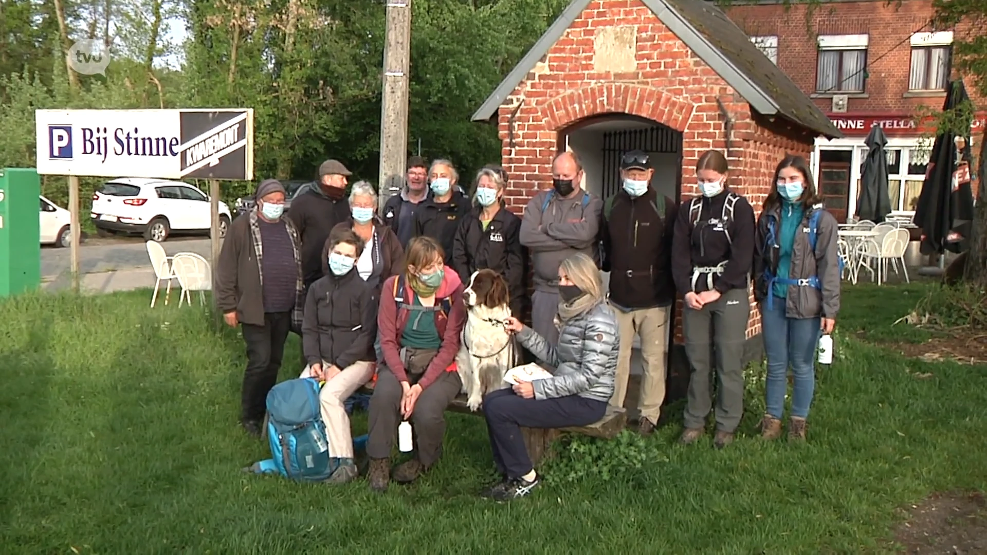 Heilige Dymphna-bedevaarders vertrokken voor 90 kilometer naar Geel