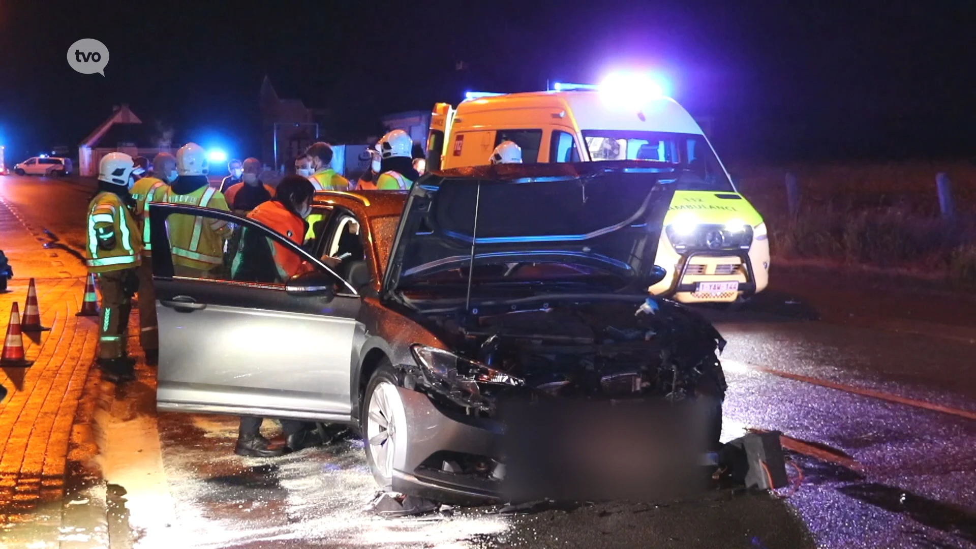 Twee Gewonden Bij Frontale Aanrijding In Voorde | TV OOST