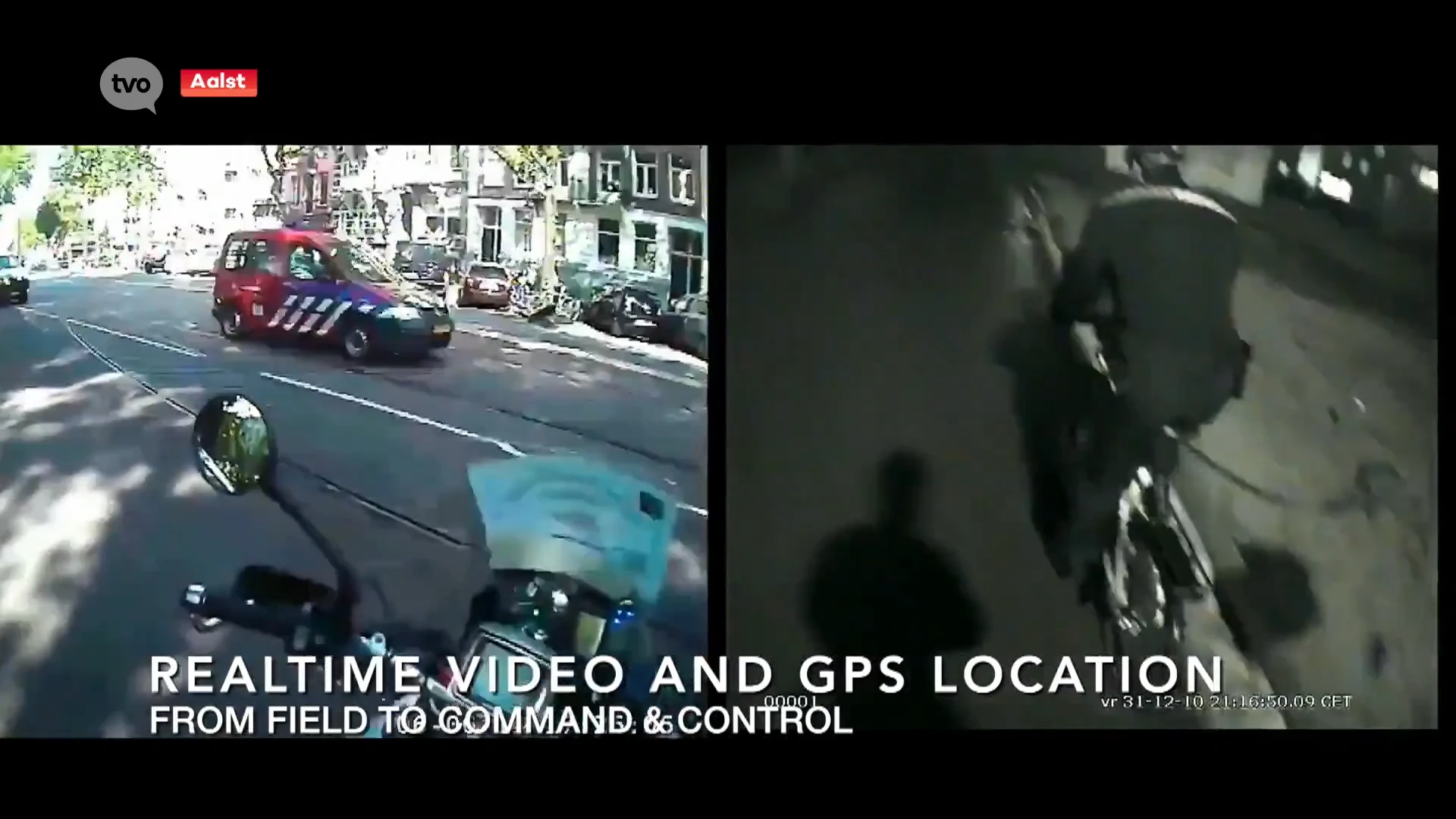 Politie Aalst test een maand lang bodycams