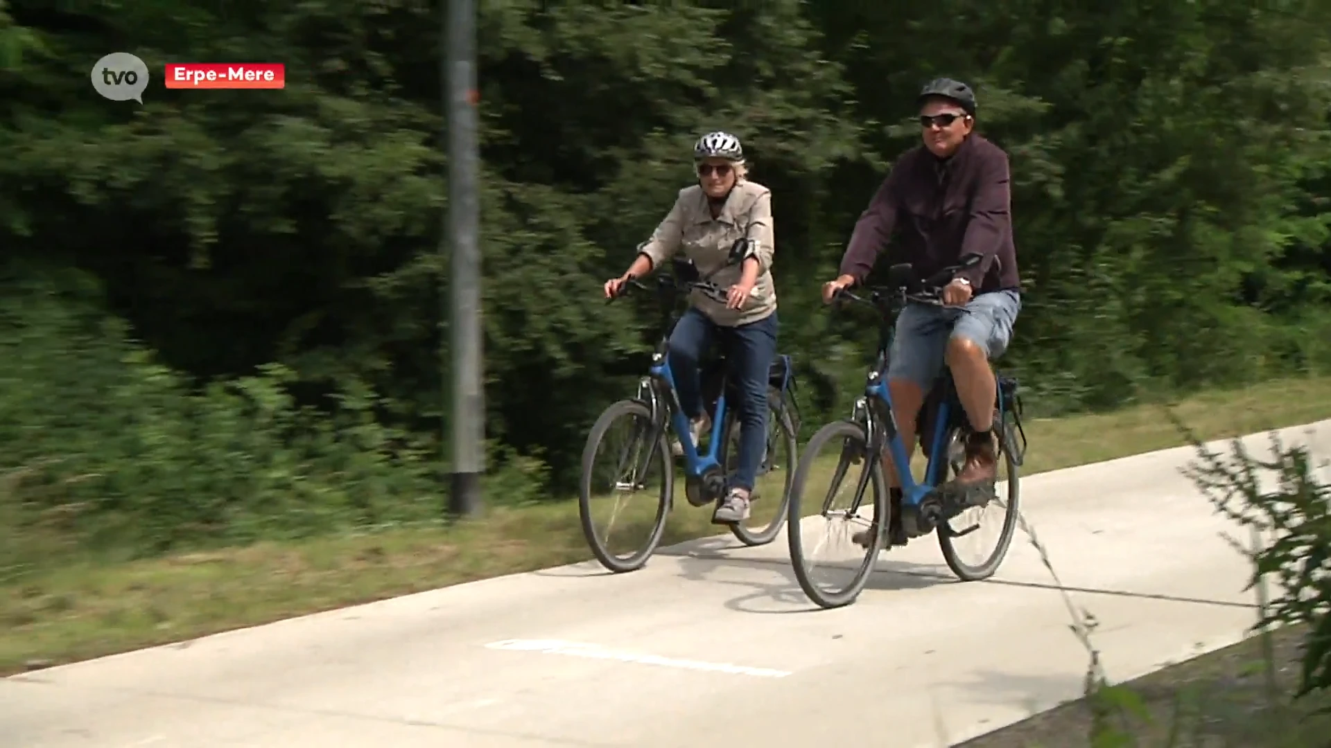 Nieuw stukje fietssnelweg Erpe-Mere ingereden