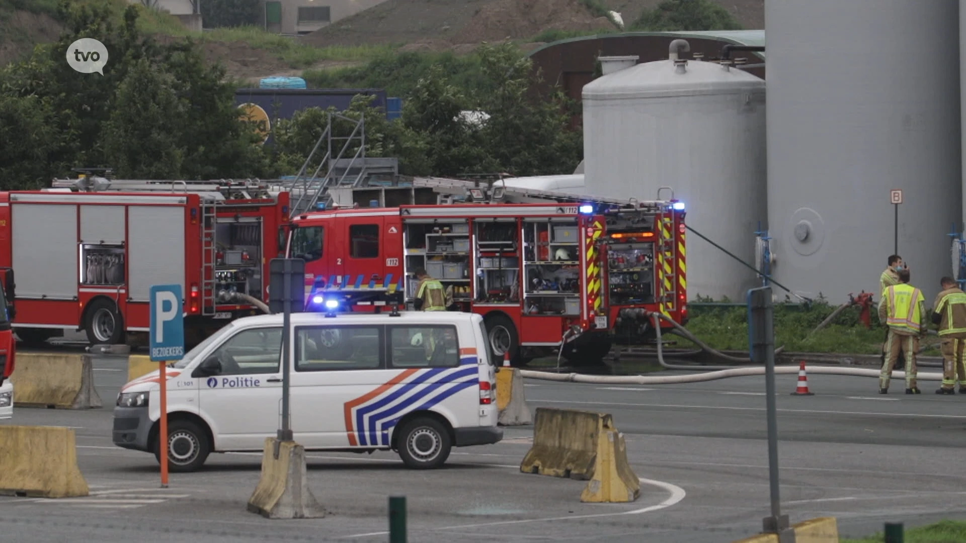 Brand in biogasinstallatie in Waaslandhaven, hinder is beperkt