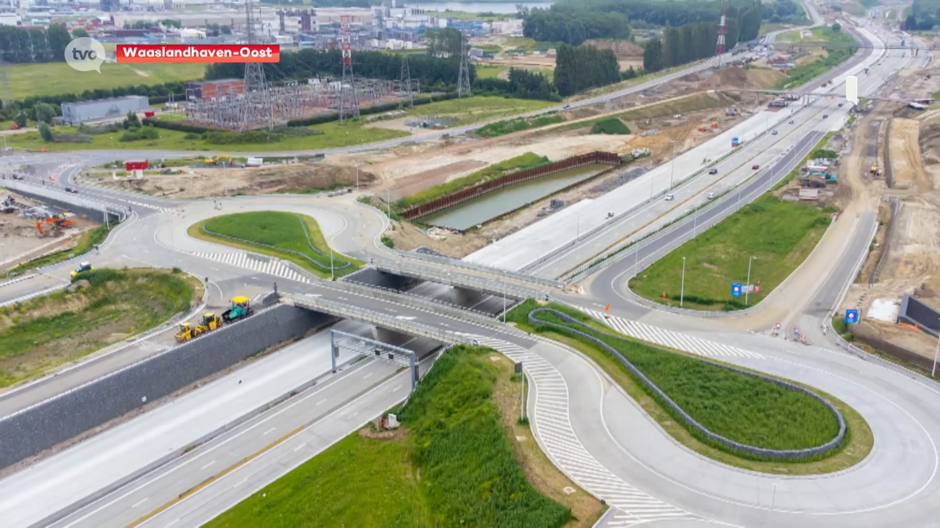 Nieuwe afrit aan complex Waaslandhaven-Oost geopend