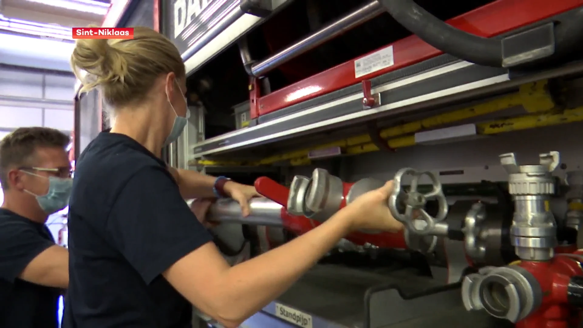Oost-Vlaamse brandweer: "De eerste hulp die mensen er in drie dagen zagen"