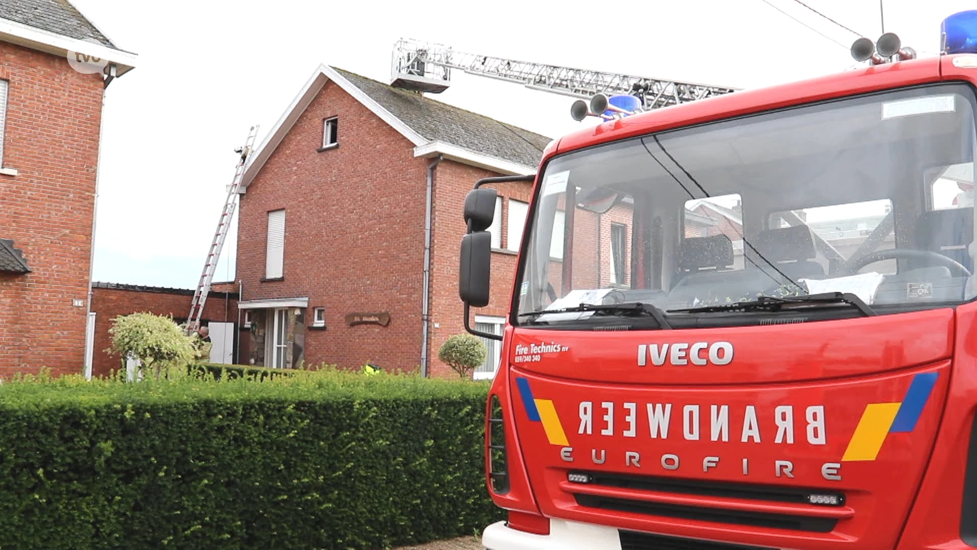 Bliksem slaat in op woning in Moerzeke-Kastel