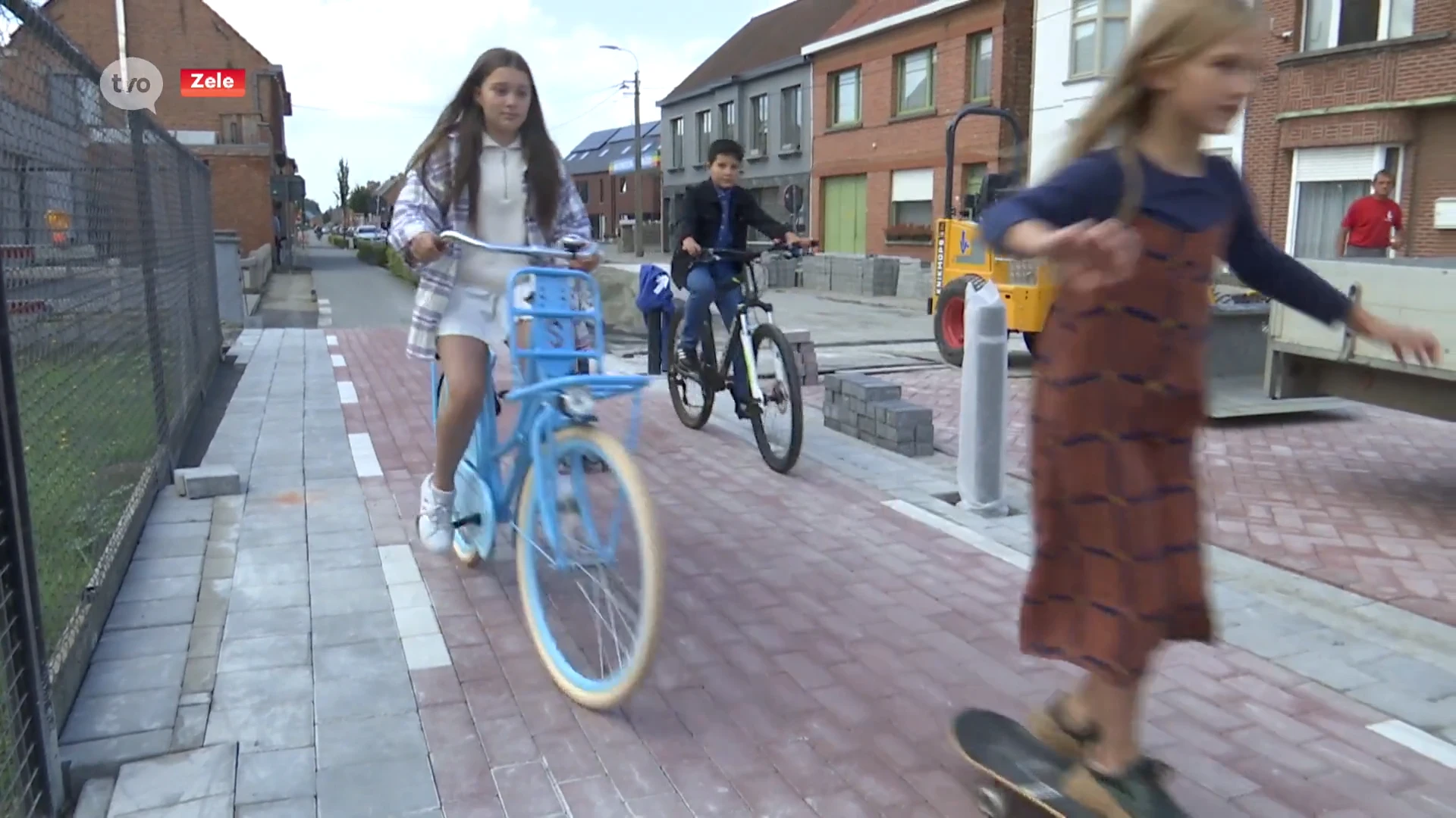 In Zele zetten ze in op 'autovrij', en deze bonte Strappersbende gaat daar mee voor zorgen