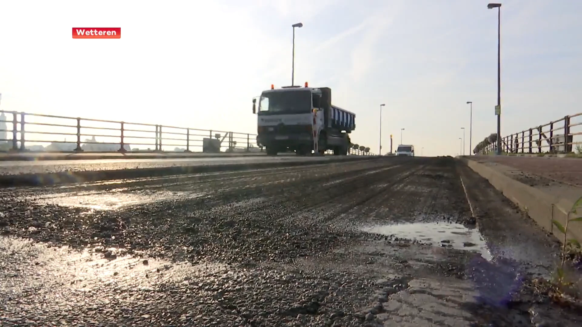 Files en veel hinder door werken aan Scheldebrug in Wetteren