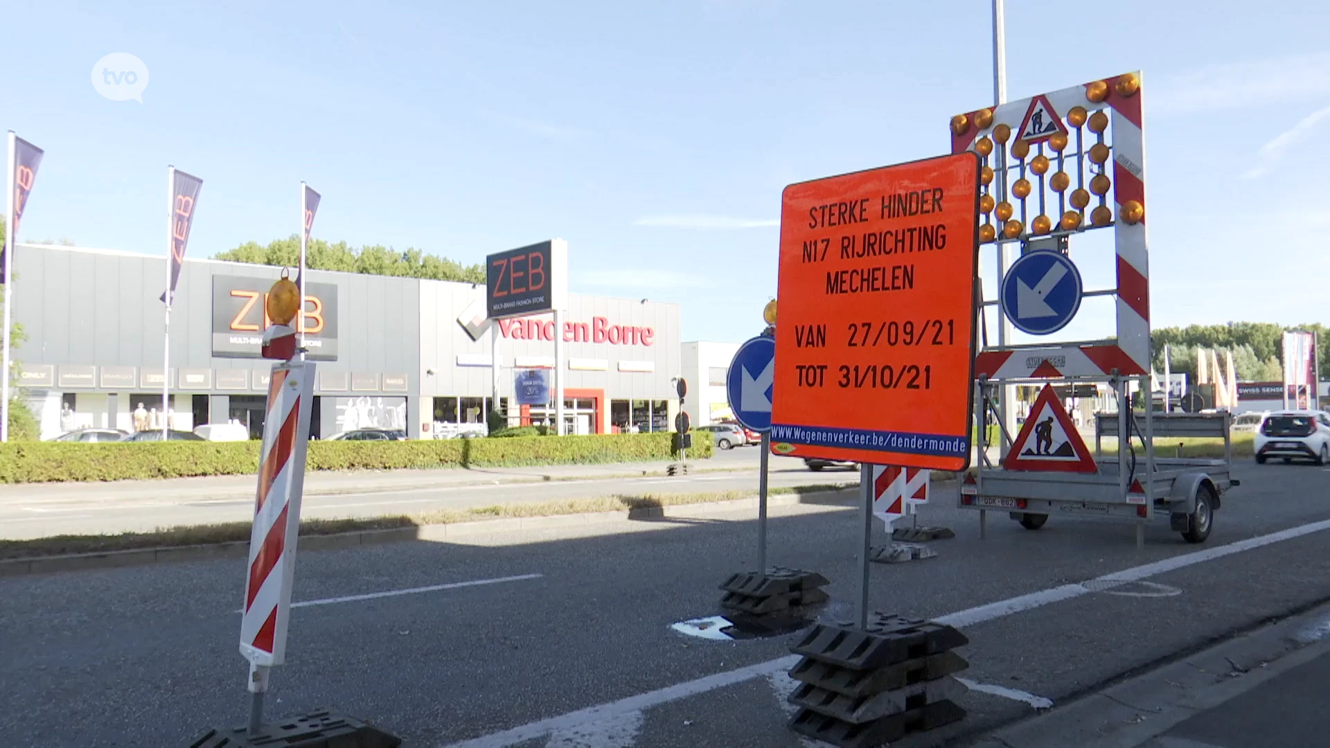 Werken gestart aan Mechelsesteenweg in Dendermonde, Zeelsebaan zit op schema