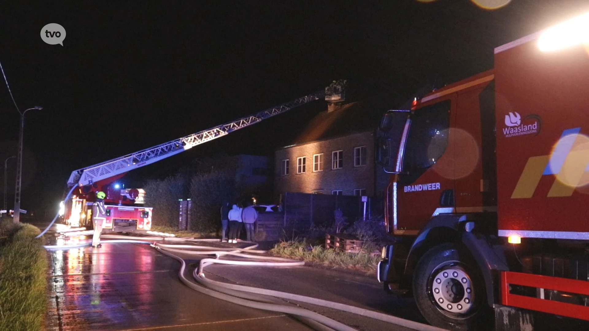 Schouwbrand vernielt groot deel van woning in Sint-Gillis-Waas