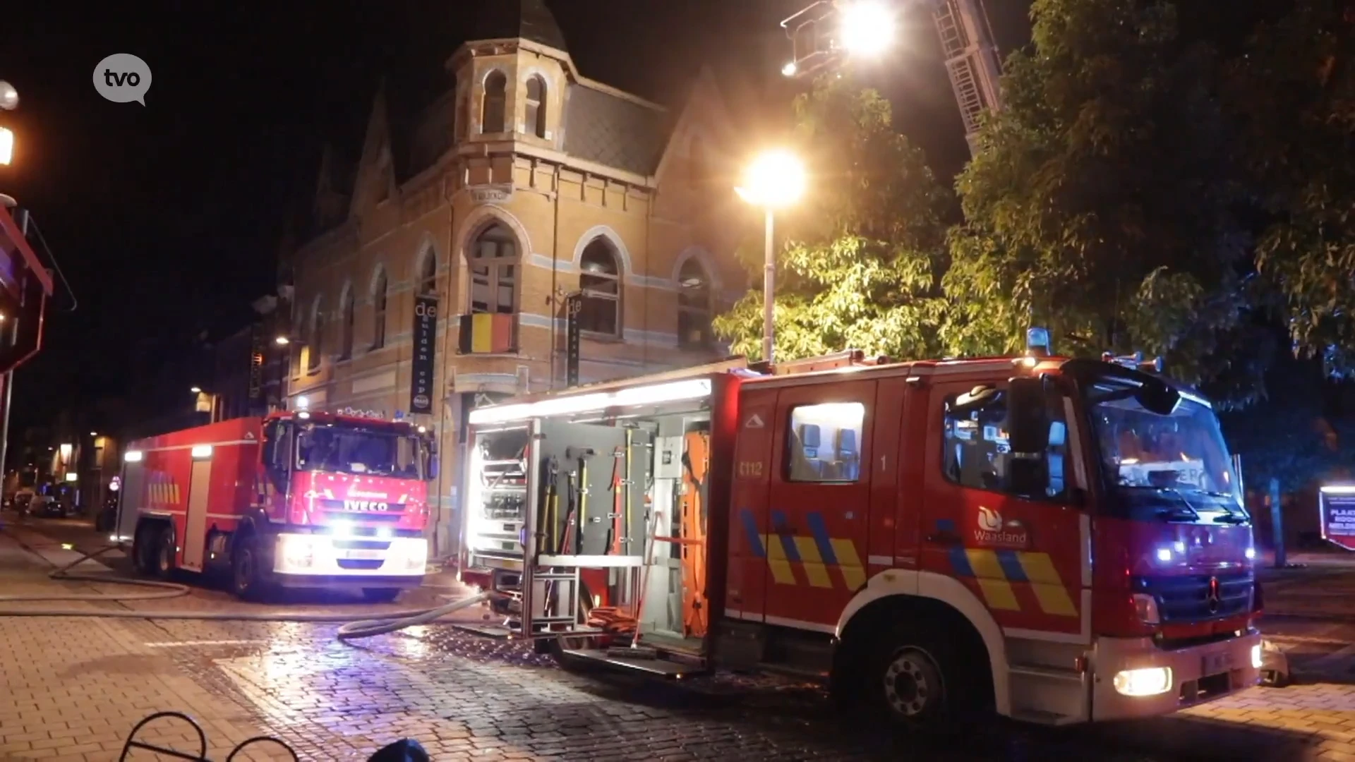 Temse: Brand brengt zware schade toe aan bovenverdieping taverne