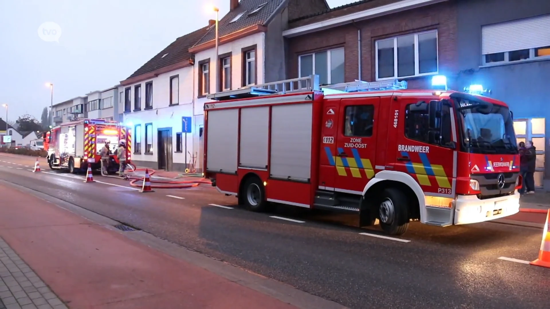 Woningbrand door oververhitte kachelbuis in Erembodegem