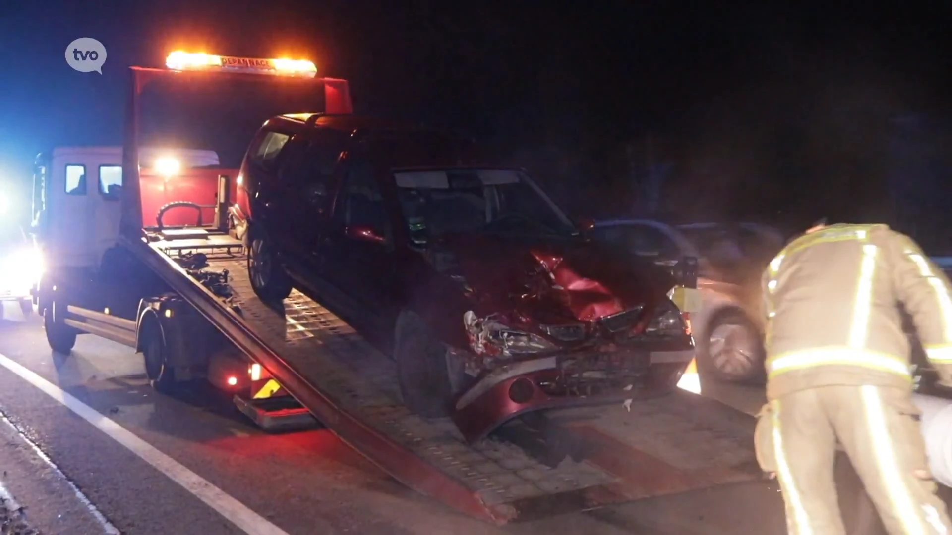 Dronken man veroorzaakt ongeval op N41 in Hamme