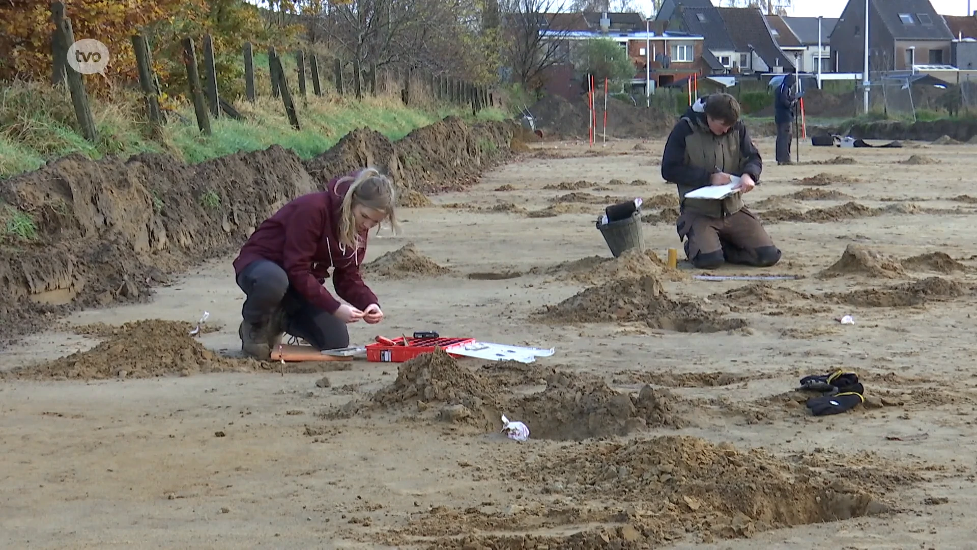 Archeologen stoten op zeldzame resten van ijzertijdgebouwen in Lokeren