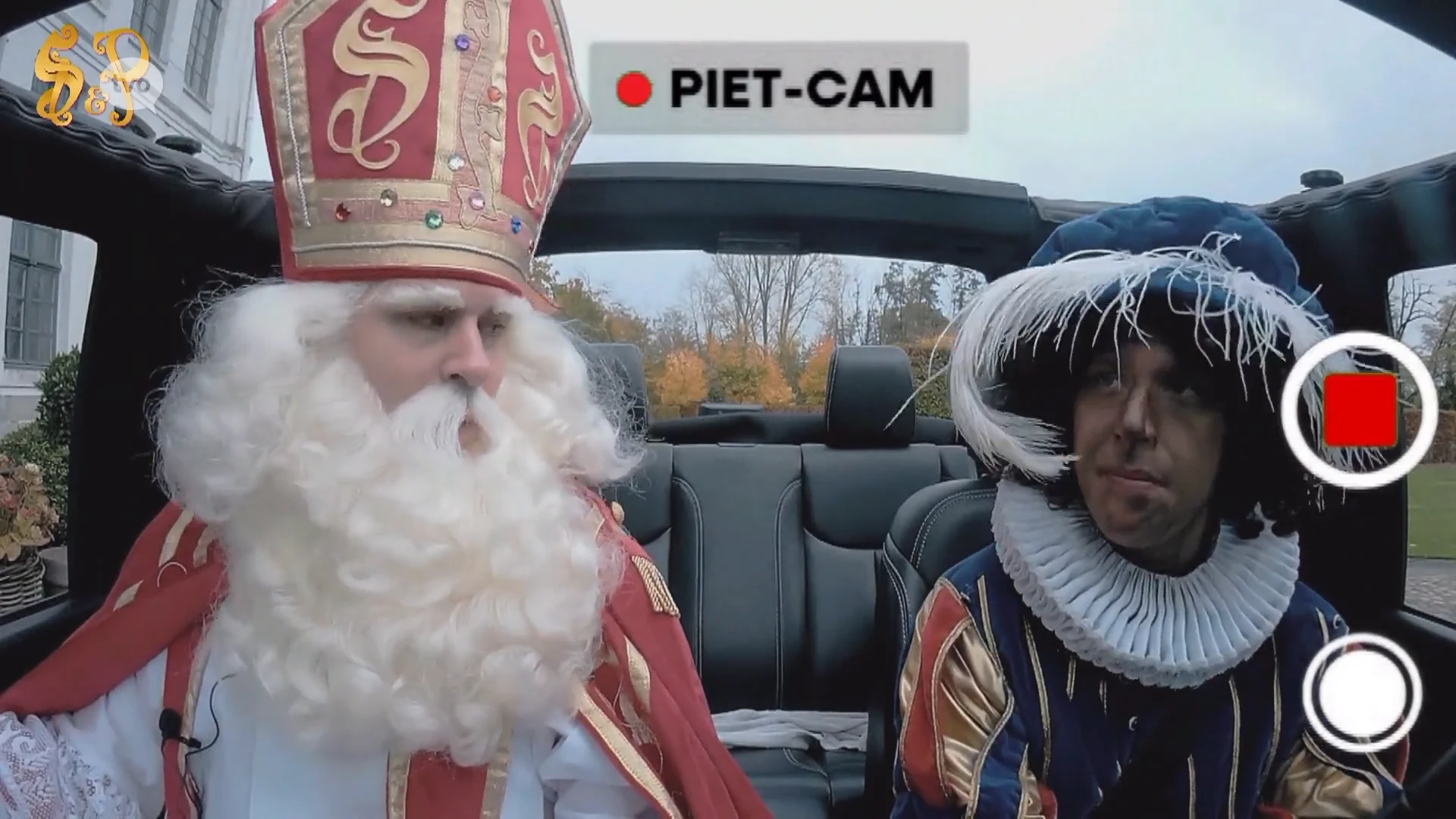 Sint-TV: Piet leert autorijden