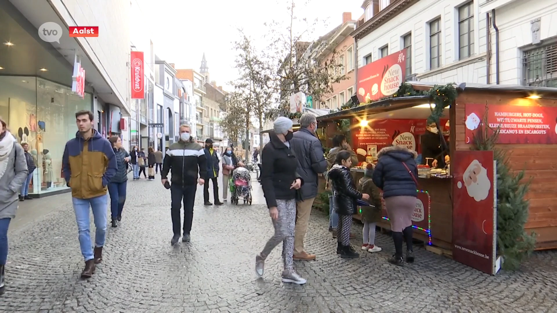 In Aalst zijn ze creatief met kerstchalets, kerstmarkt kan blijven staan