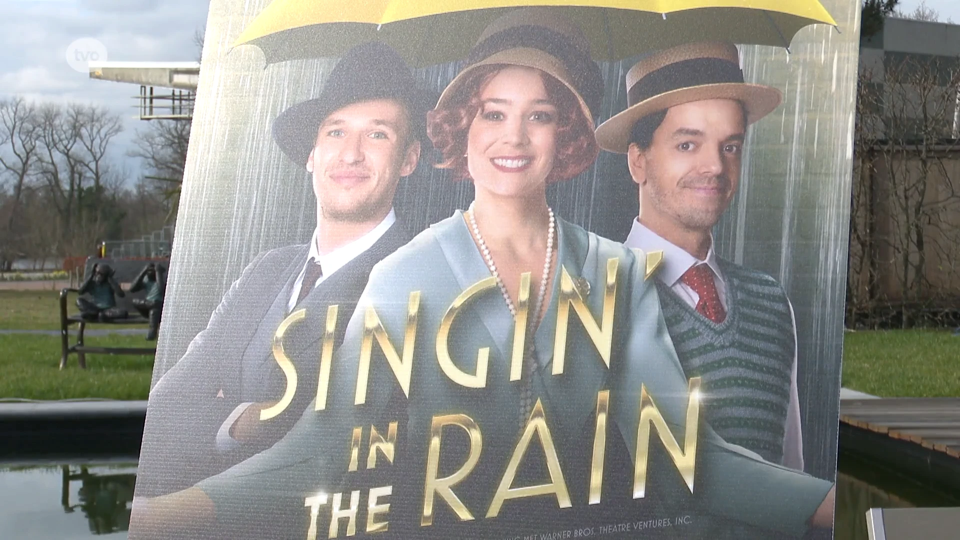 'Singin' in the Rain' aan het Donkmeer in Berlare