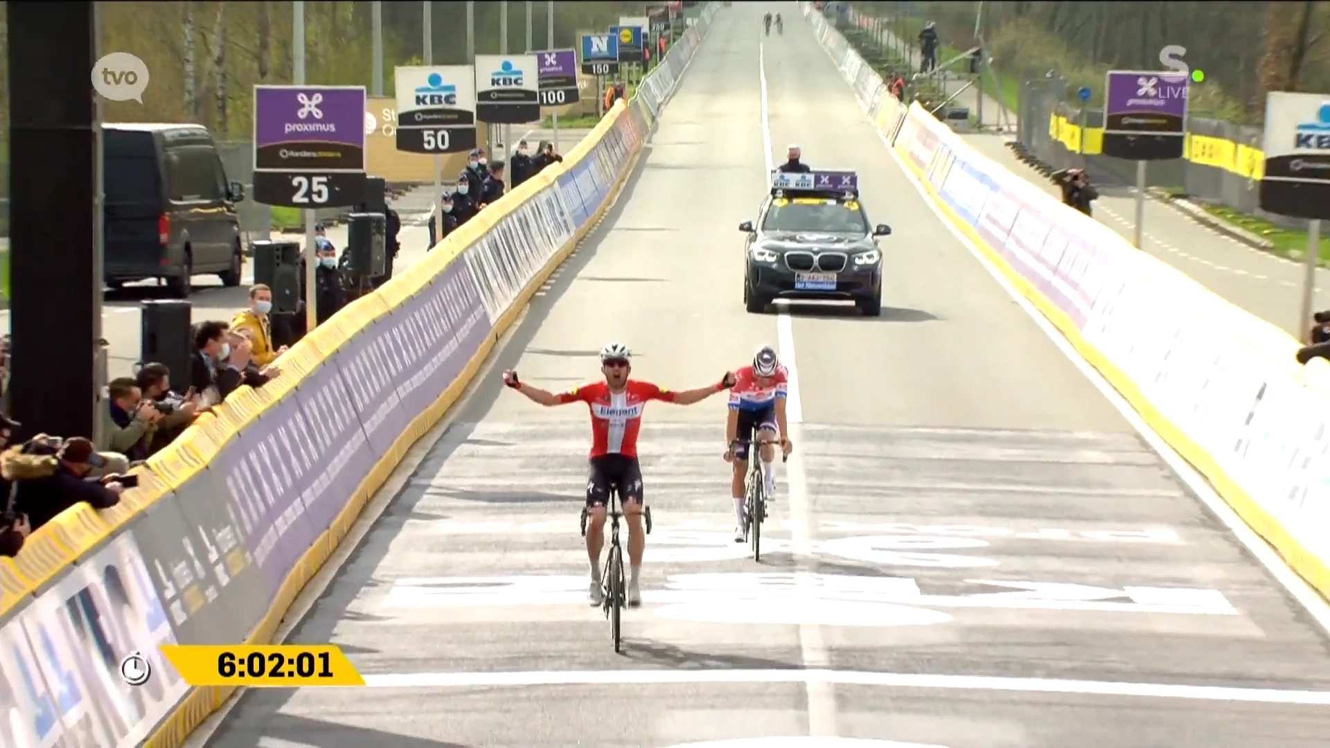 Oudenaarde behoudt finish Ronde van Vlaanderen tot 2028: "We willen hier nooit meer weg"