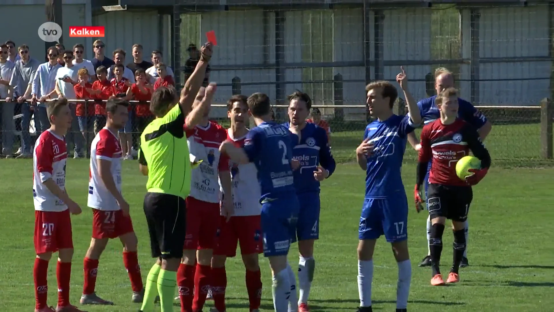 Nog geen titelfeest voor HO Kalken, Elene-Grotenberge wint met 0-1