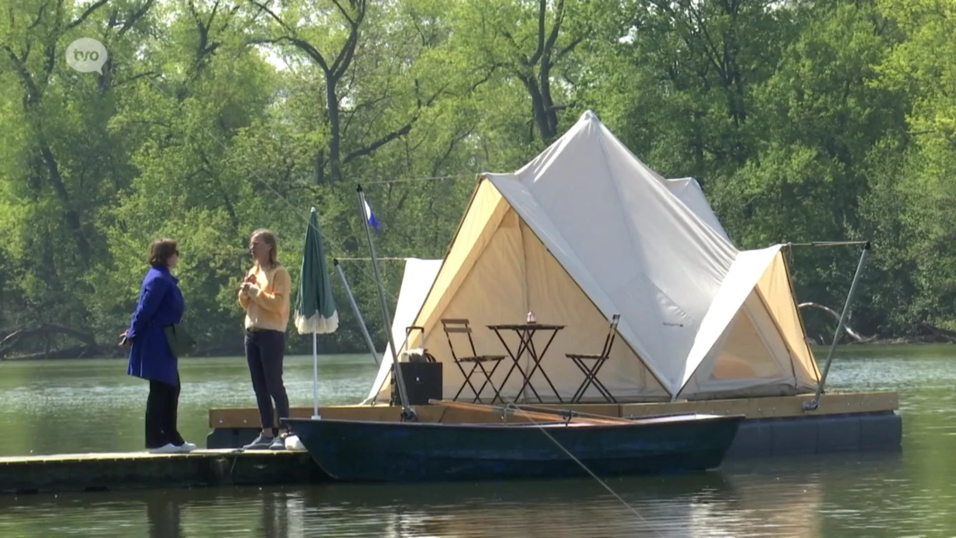 Scandinavische hype op het Donkmeer: kamperen op het water!