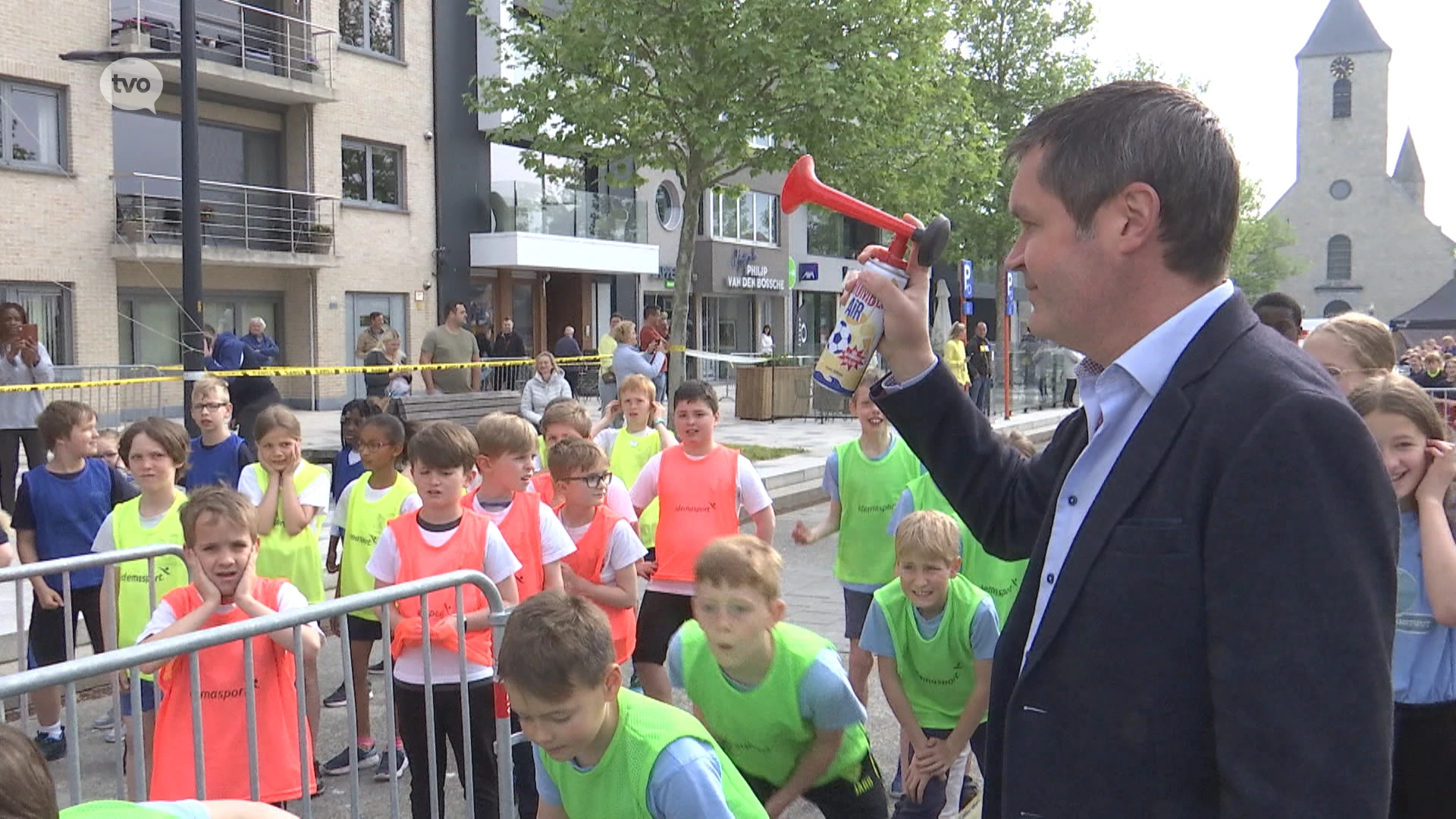 Eerste Marktrun in Sint-Lievens-Houtem versterkt groepsgevoel op school