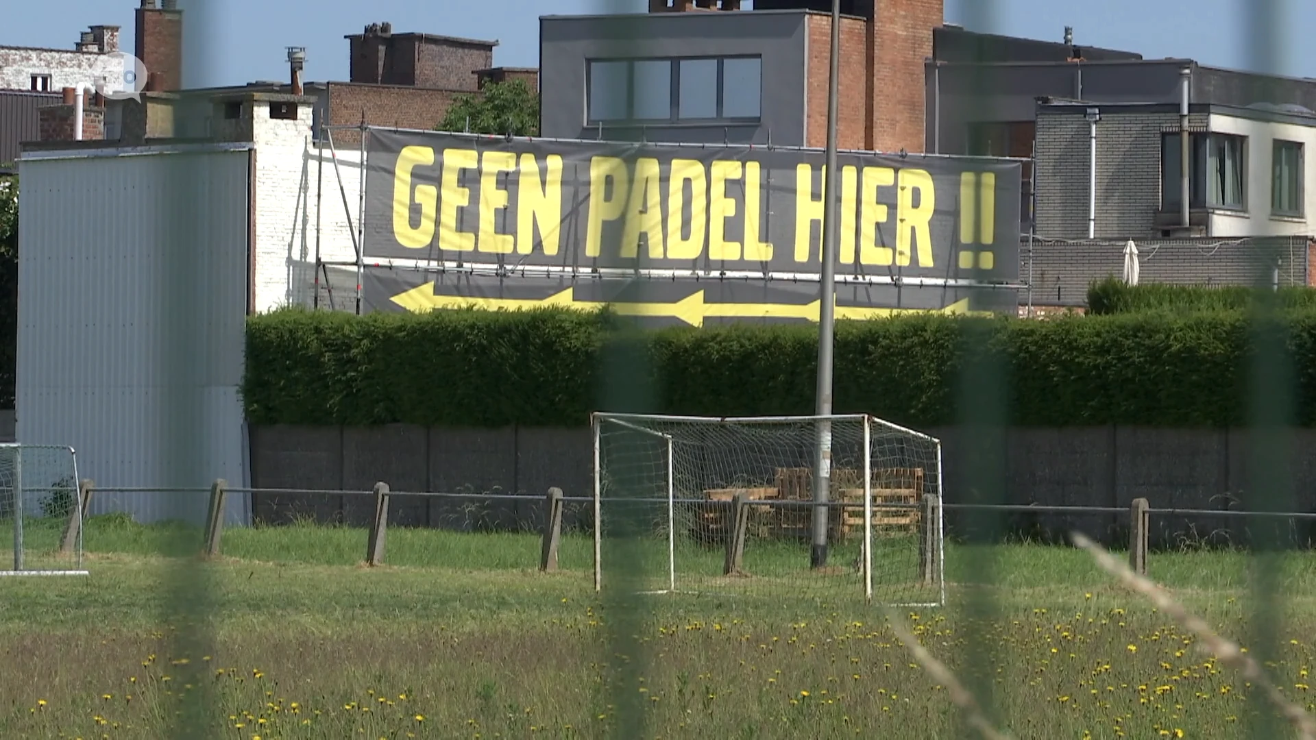 Nieuwe vergunningsaanvraag voor omstreden padelterrein Aalst