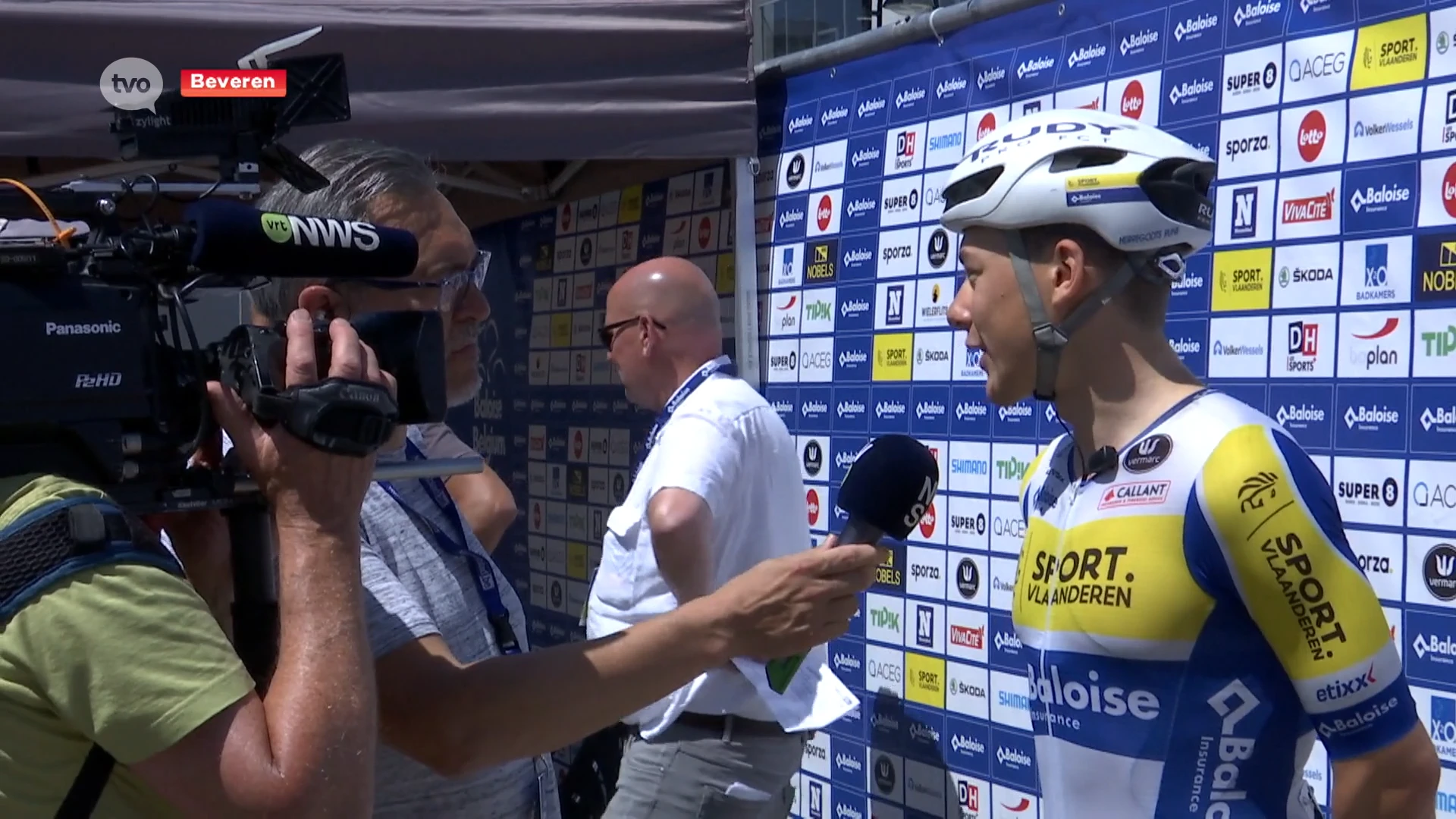 Een tiental streekrenners aan start van tweede rit Baloise Belgium Tour in Beveren