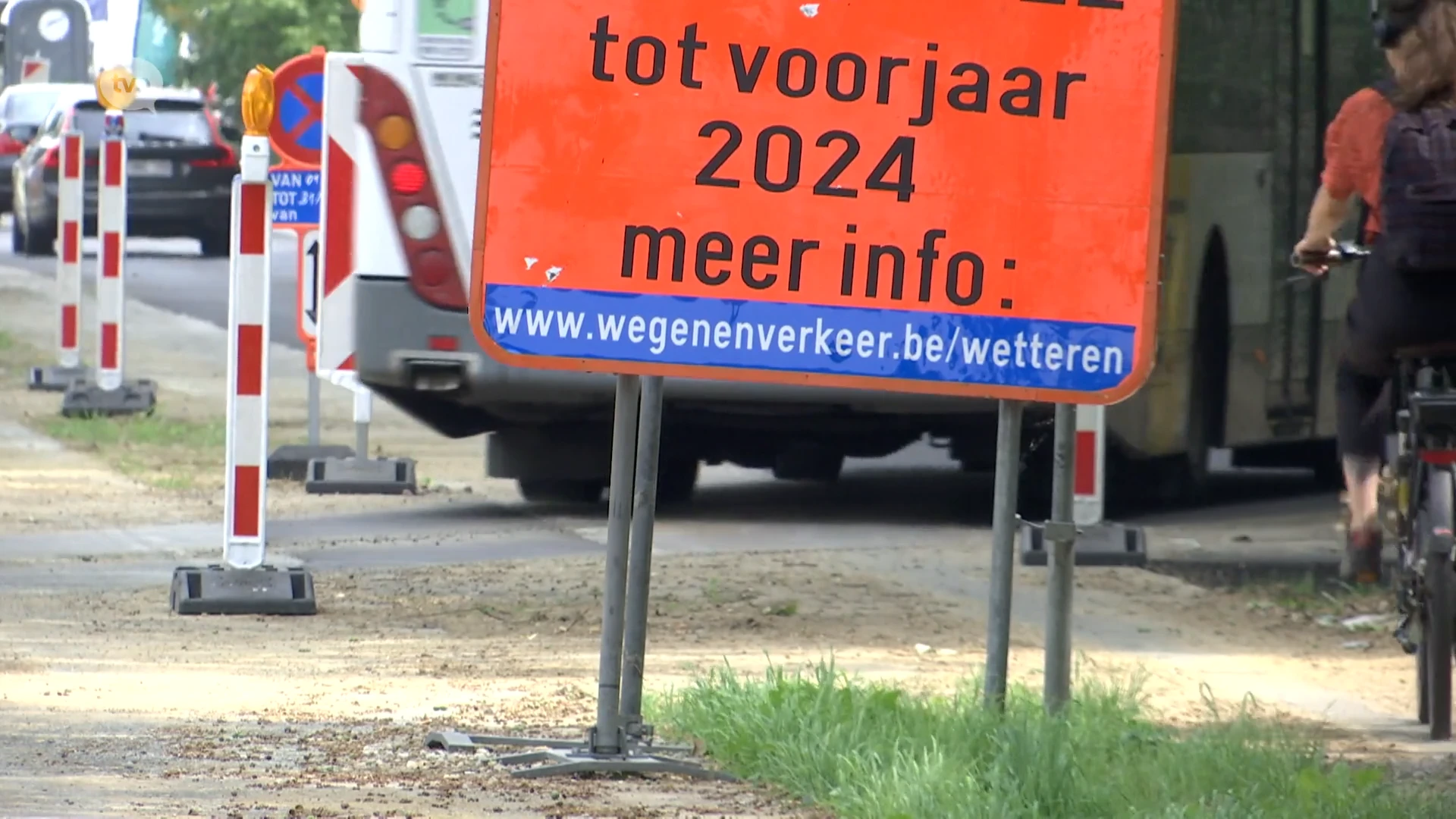 Zuidlaan Wetteren krijgt diepere middenbermen dan normaal: "Droogtemaatregel"