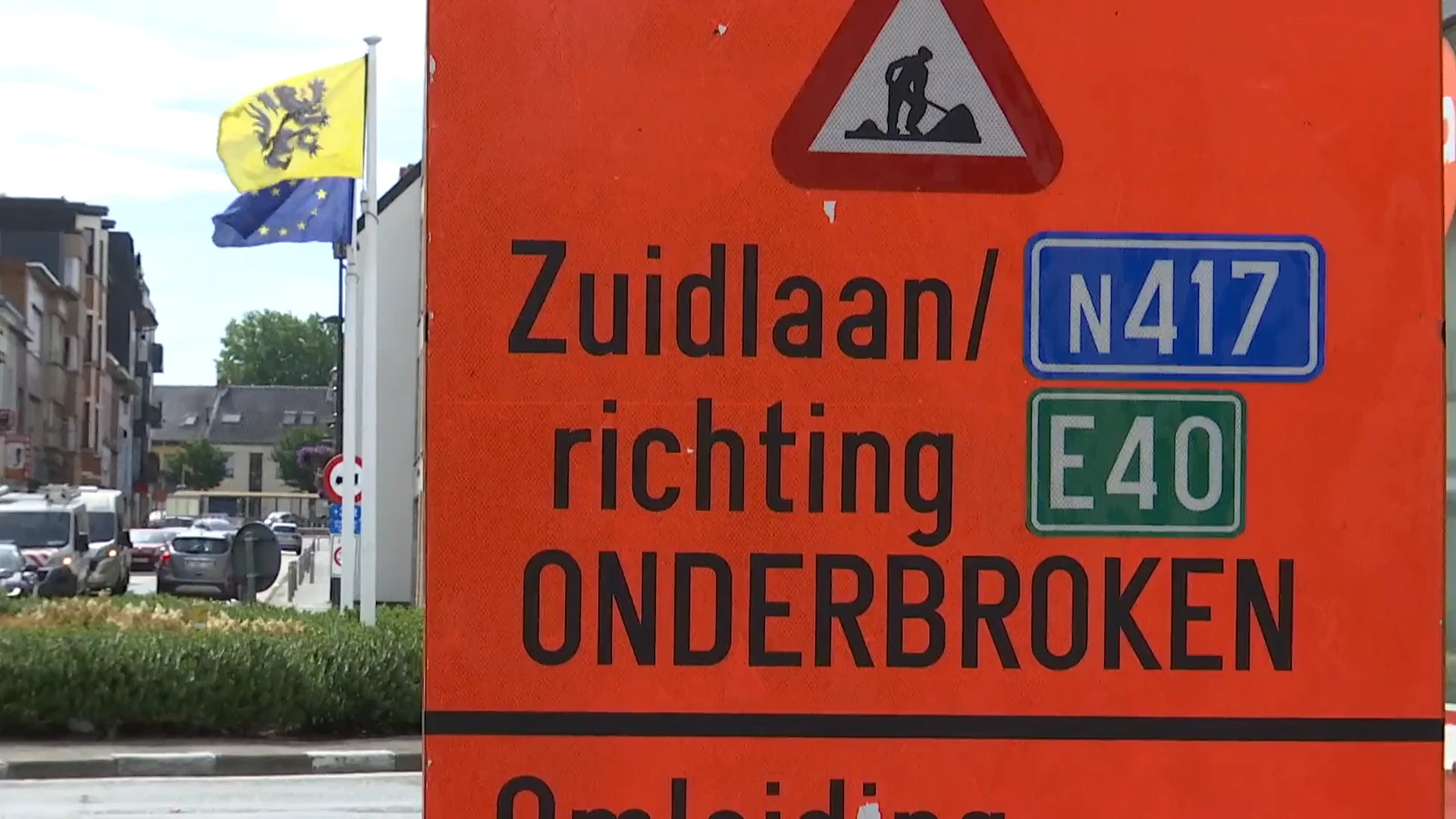 Werken Zuidlaan Wetteren gestart, omleidingen donderdag geëvalueerd